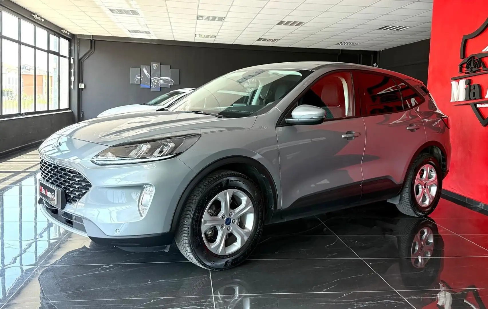 Ford Kuga 1.5 EcoBlue 120 CV aut. 2WD Titanium Business Grigio - 1