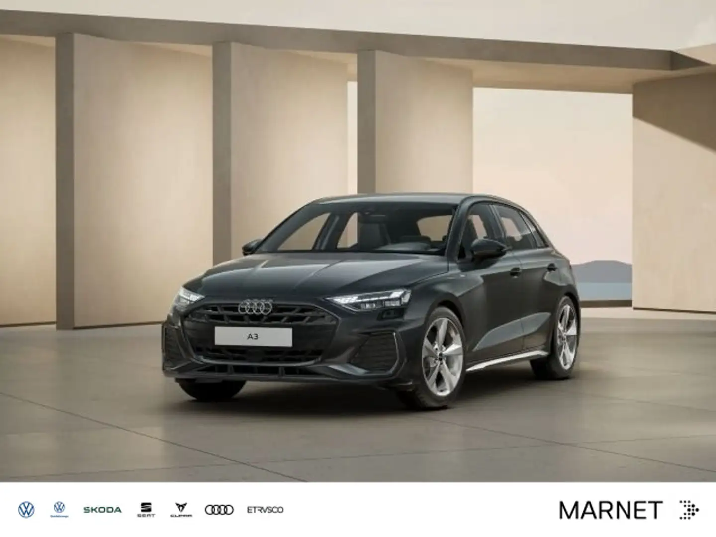 Audi A3 S line 35 TDI 110(150) kW(PS) S tro Grau - 1