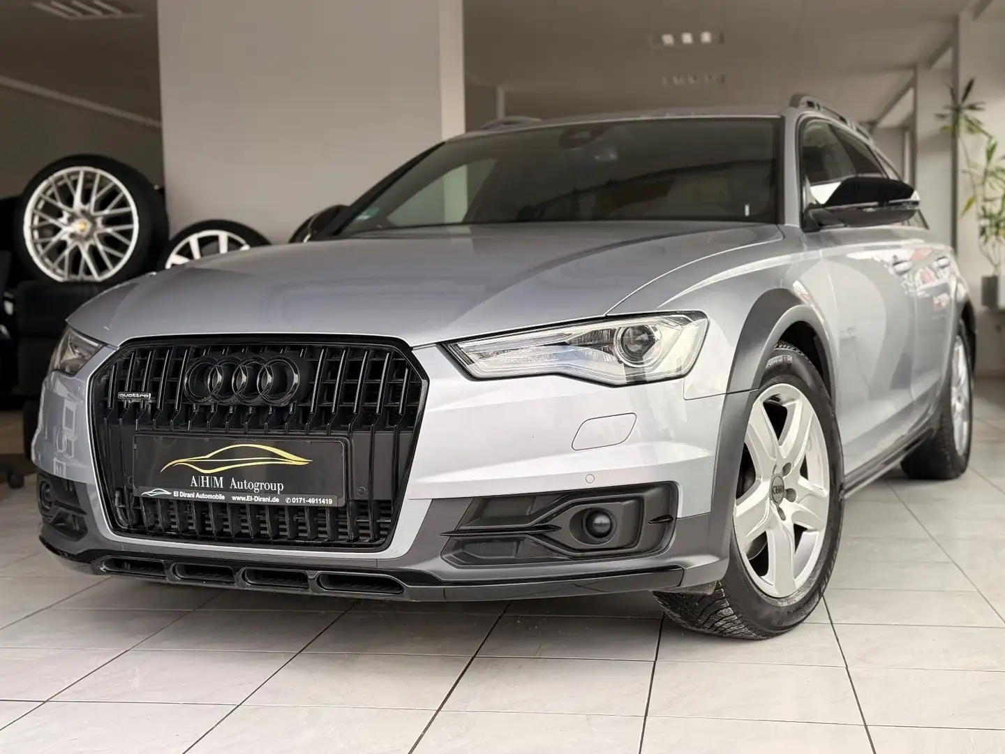 Audi A6 allroad 3.0 TDI S tronic quattro Anhängerk/E6 Argent - 1