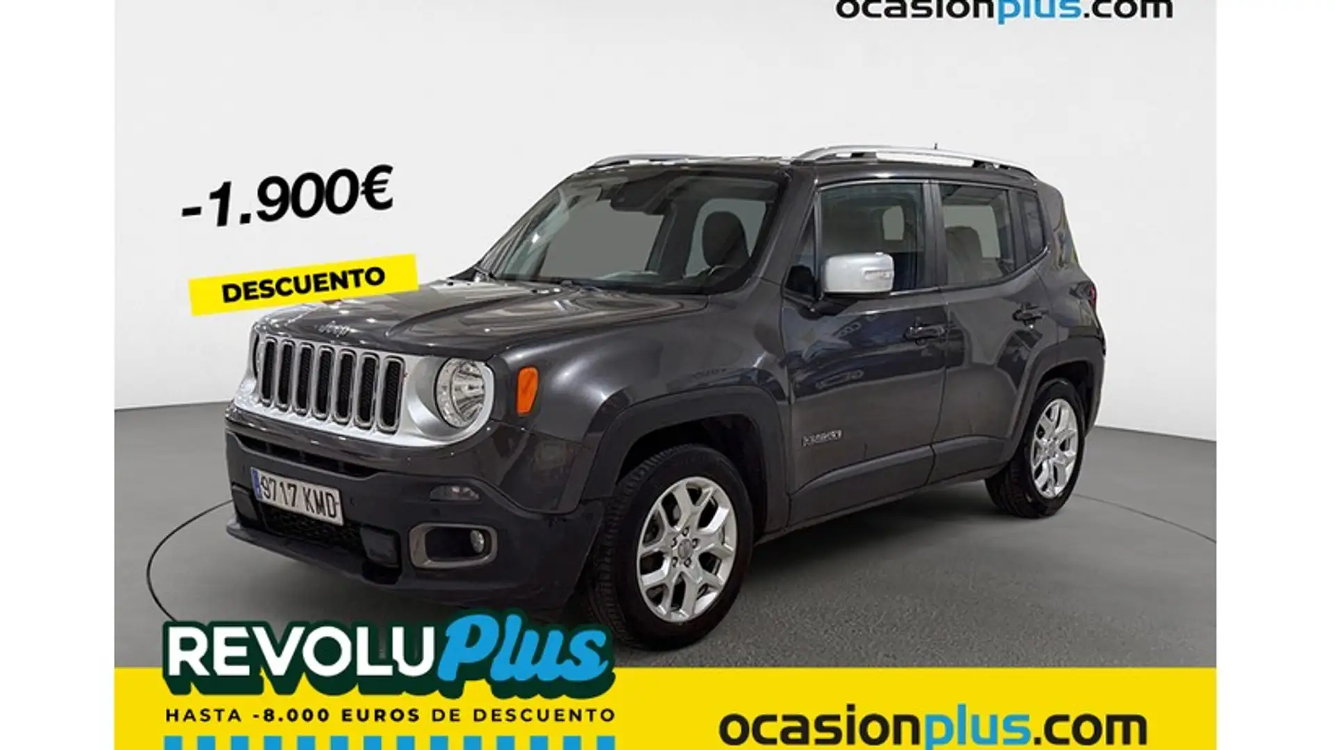Jeep Renegade 1.4 Multiair Limited 4x2 103kW Gris - 1