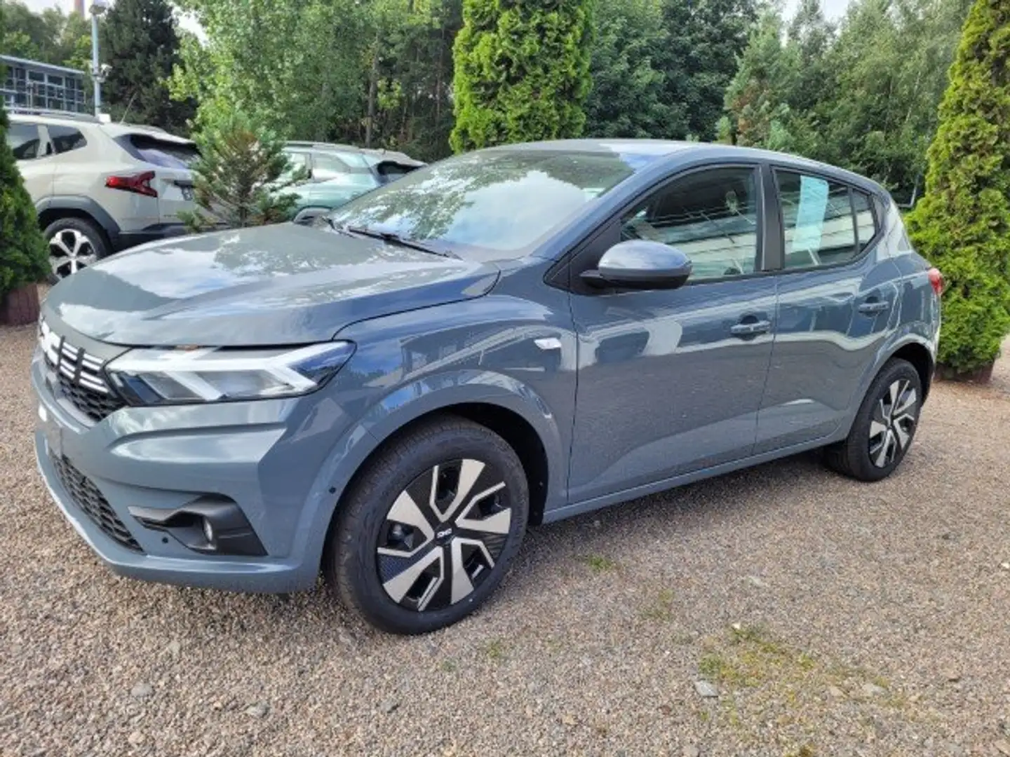 Dacia Sandero Expression ECO-G 100  -KLIMA-NAVI-EPH Gris - 2