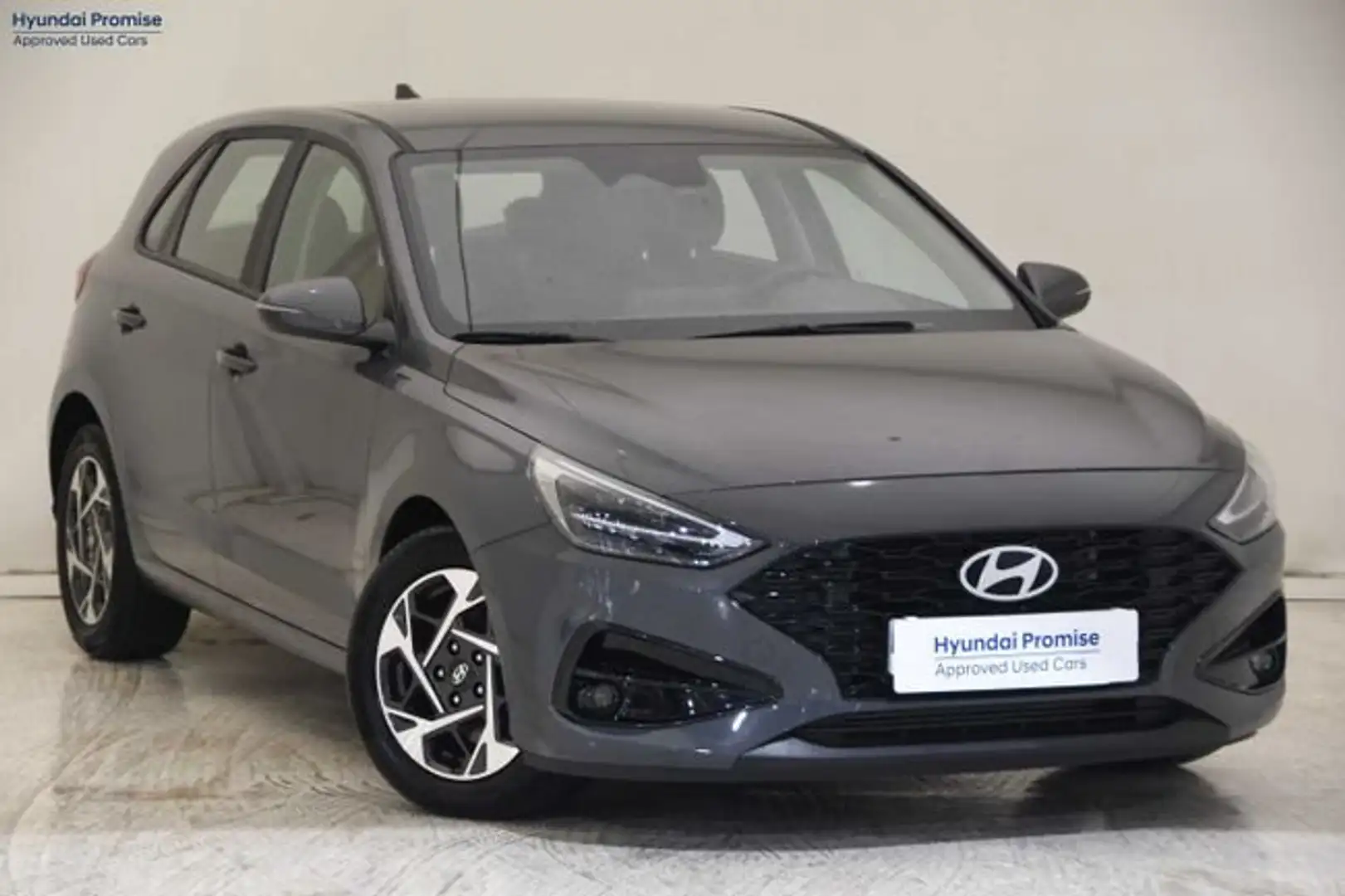 Hyundai i30 1.0 TGDI Klass 48V 100 Gris - 2
