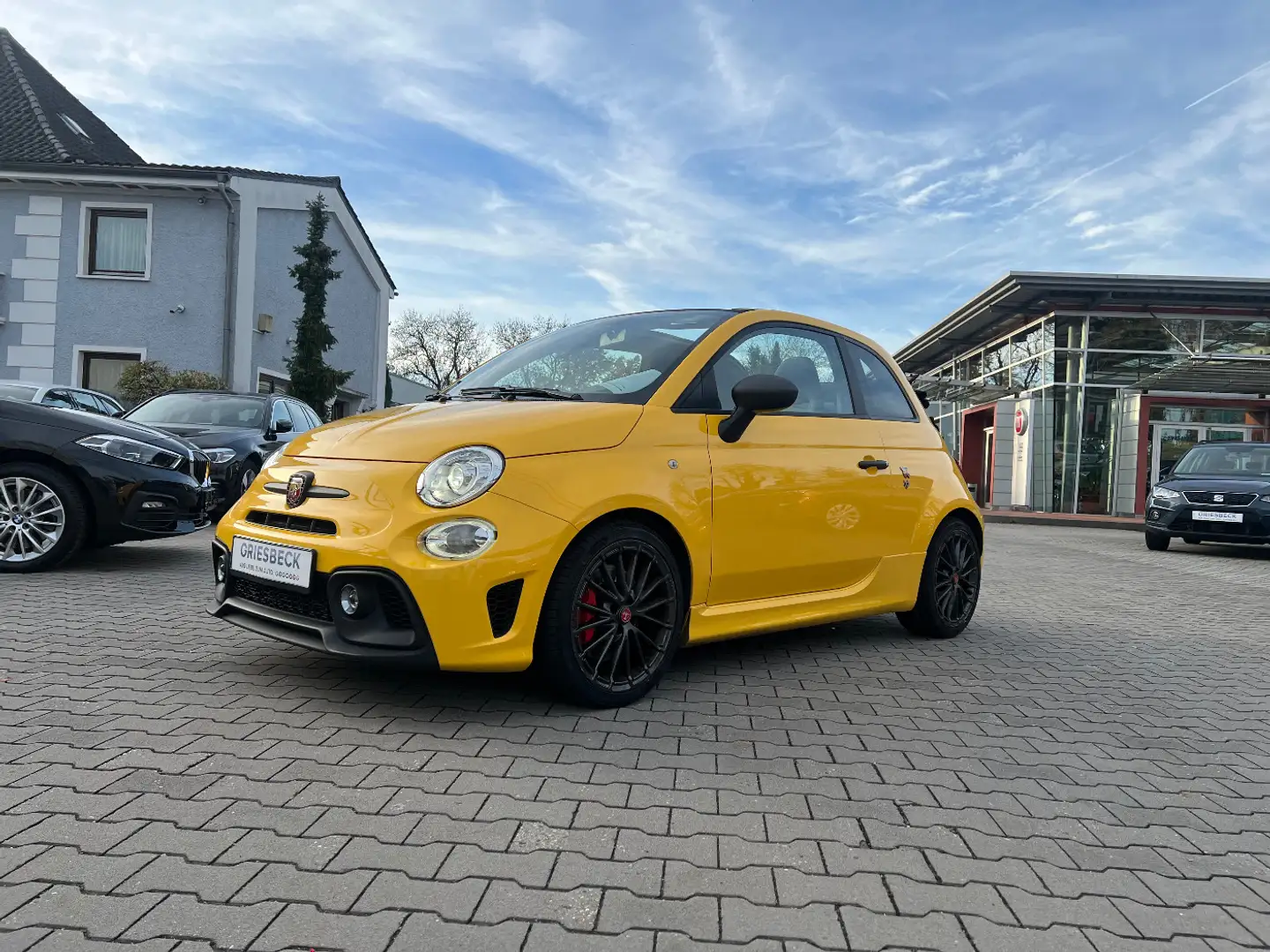 Abarth 595C Competizione Bi-Xenon Navi Sabelt Beats DAB Gelb - 1