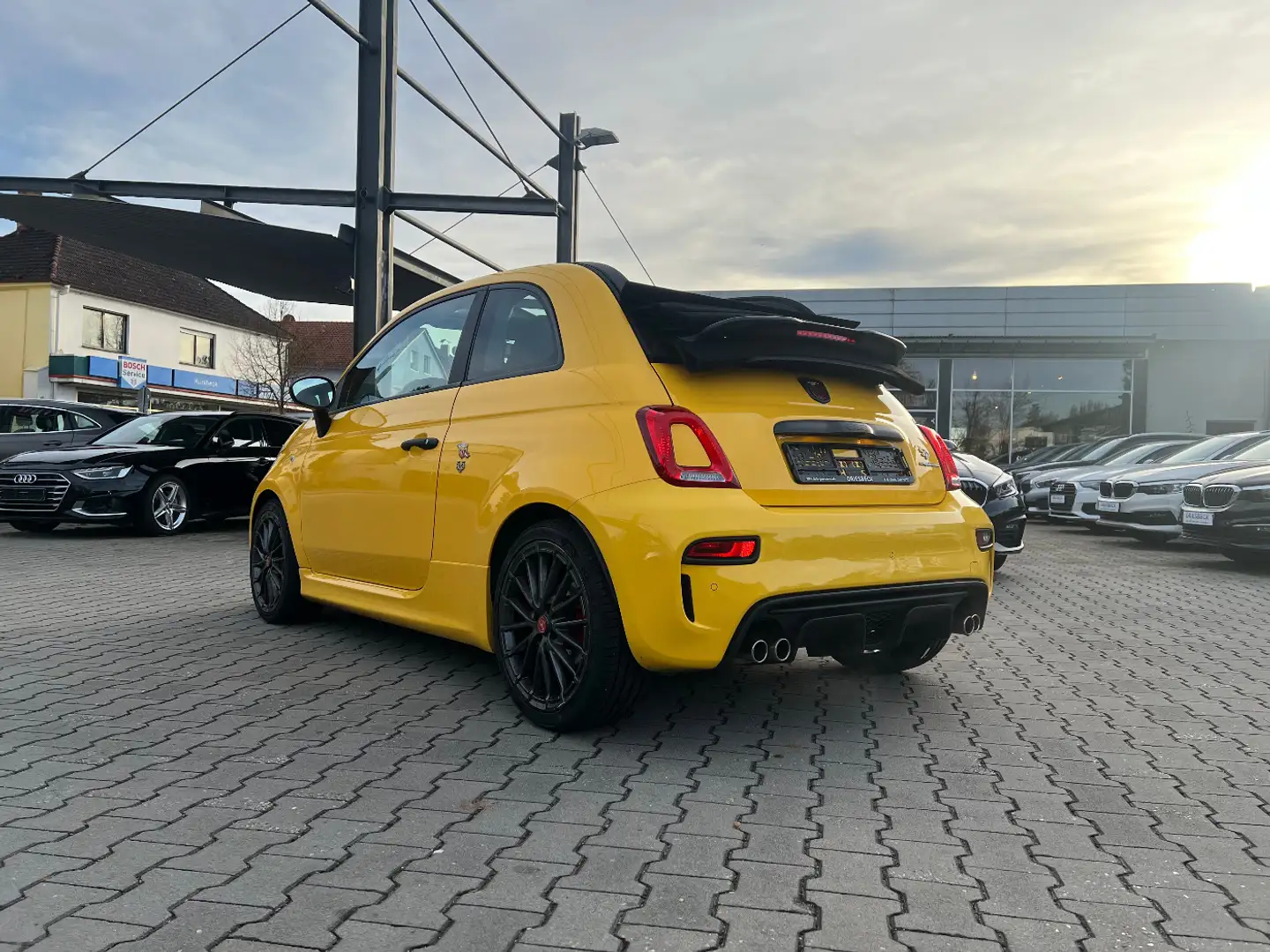 Abarth 595C Competizione Bi-Xenon Navi Sabelt Beats DAB Gelb - 2