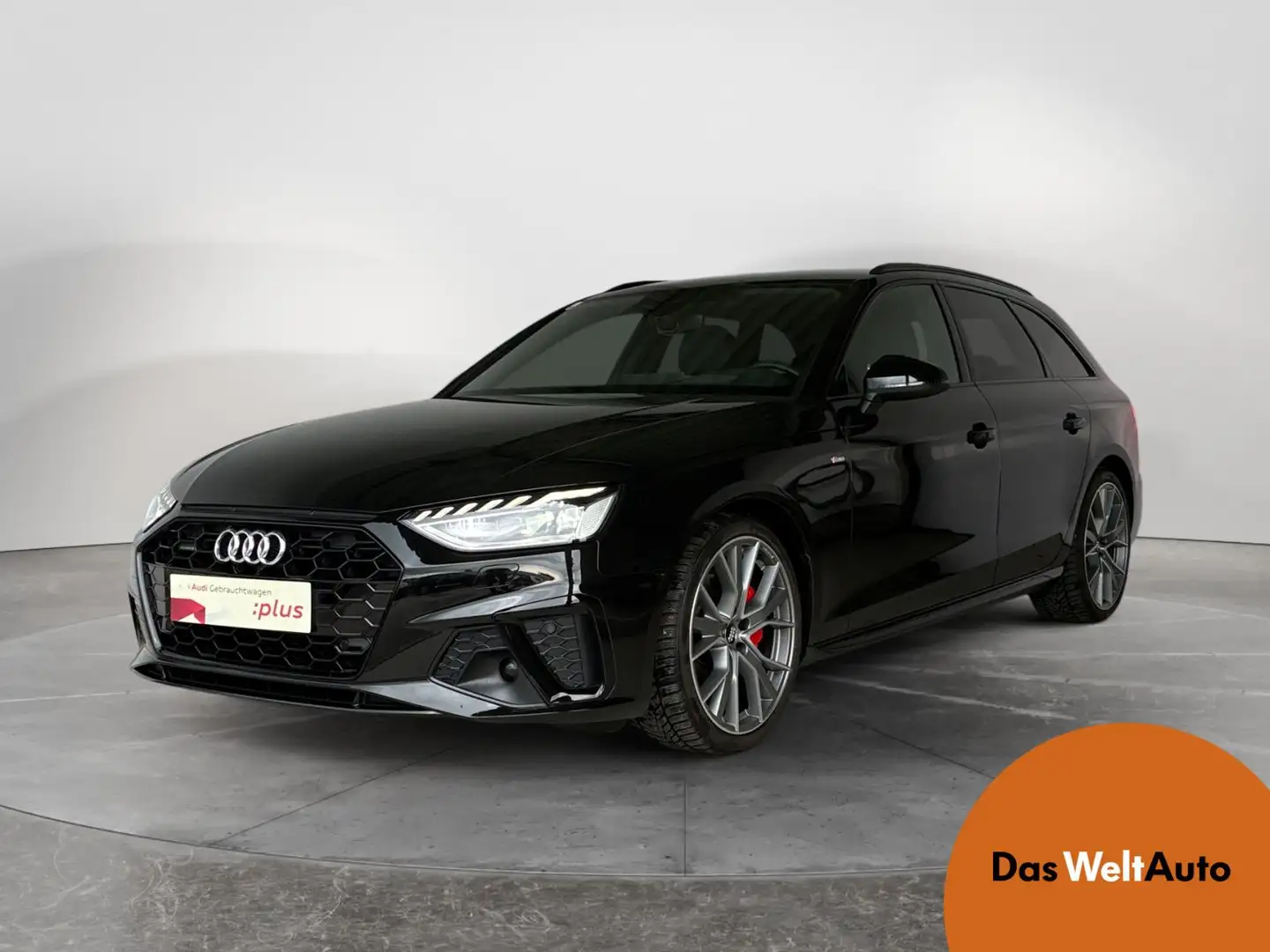 Audi A4 40 TDI quattro S line Noir - 1