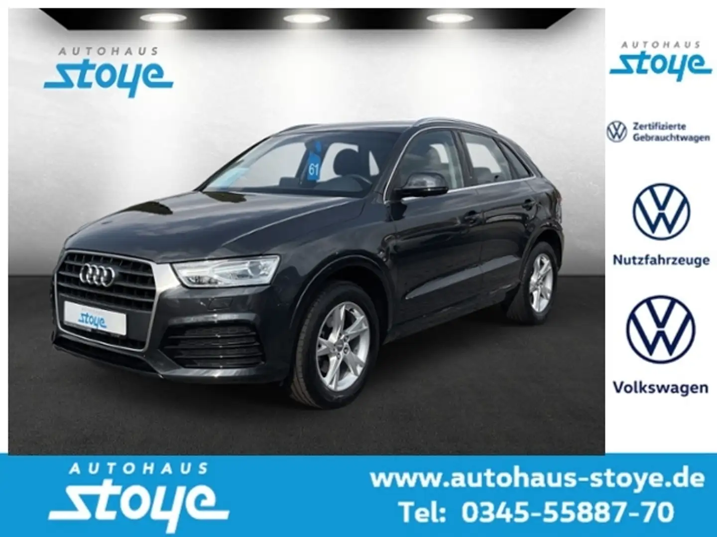 Audi Q3 Sport TSi Navi Xenon EPC h Grau - 1