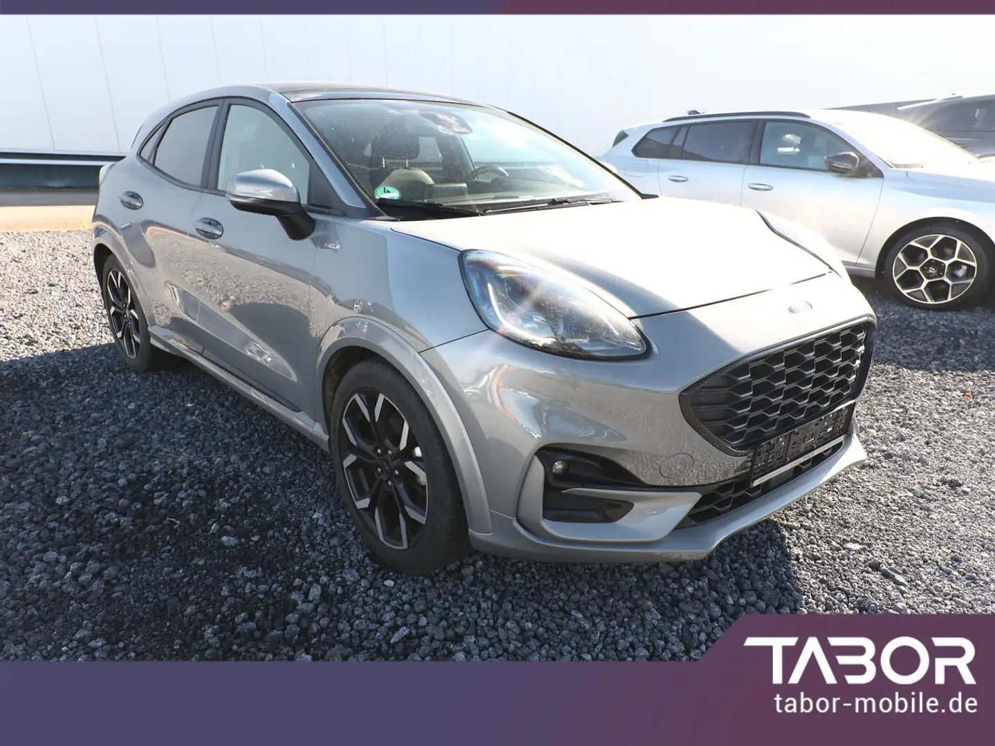 Ford Puma 1.0 EB 155 Mild Hybrid ST-Line X Pano AHK Silber - 2