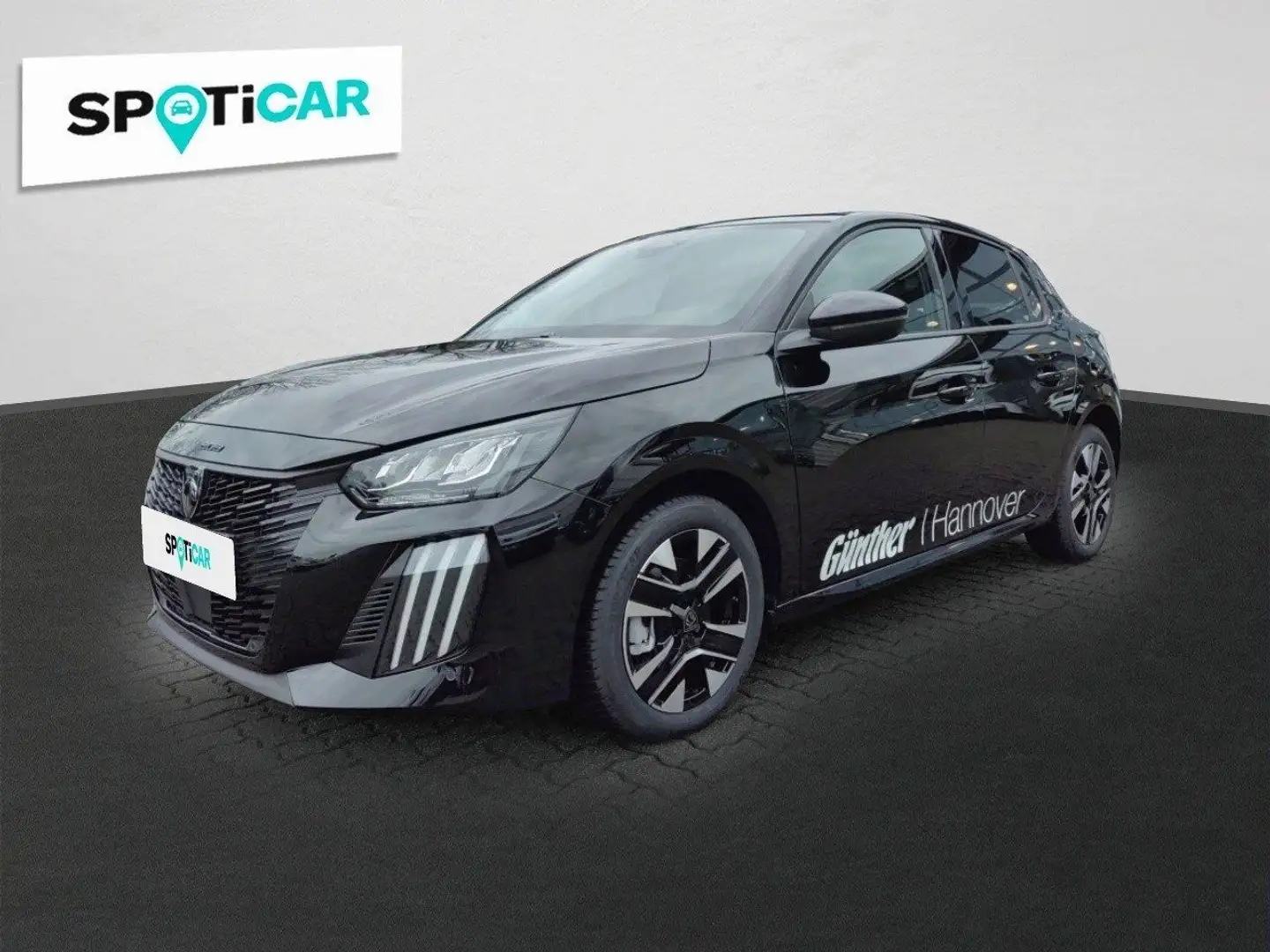 Peugeot 208 Allure Hybrid 110 e-DSC6 LED, SHZ Schwarz - 1