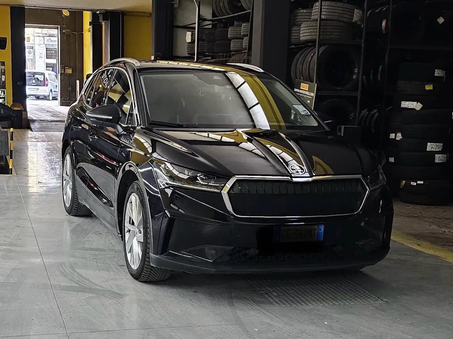 Skoda Enyaq Enyaq iV iV 80 Sportline Nero - 1