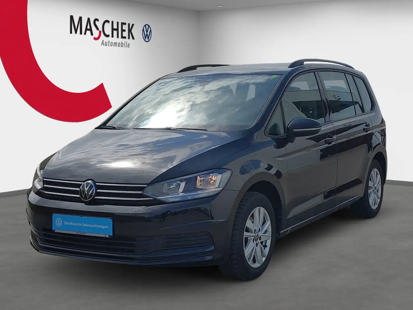 Volkswagen Touran Comfortline 1.5 TSI Navi Sitzh. 7-Sitze ACC PDC Schwarz - 2