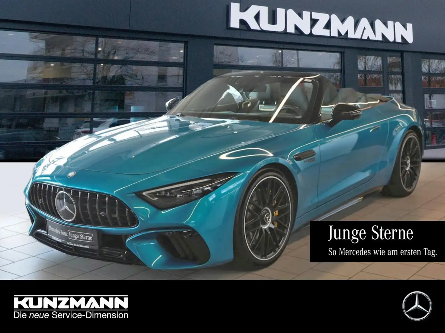 Mercedes-Benz SL 63 AMG 4M+ Night MBUX Navi Prem. Distronic Blau - 1