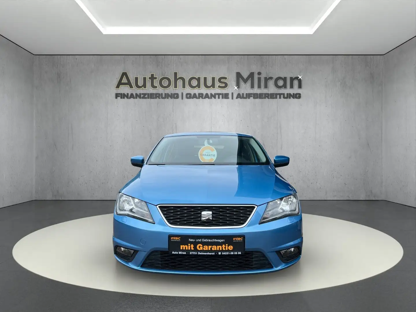 SEAT Toledo 1.4 TSI Style DSG( nur61Tkm*Navi*TÜV neu) Blau - 1