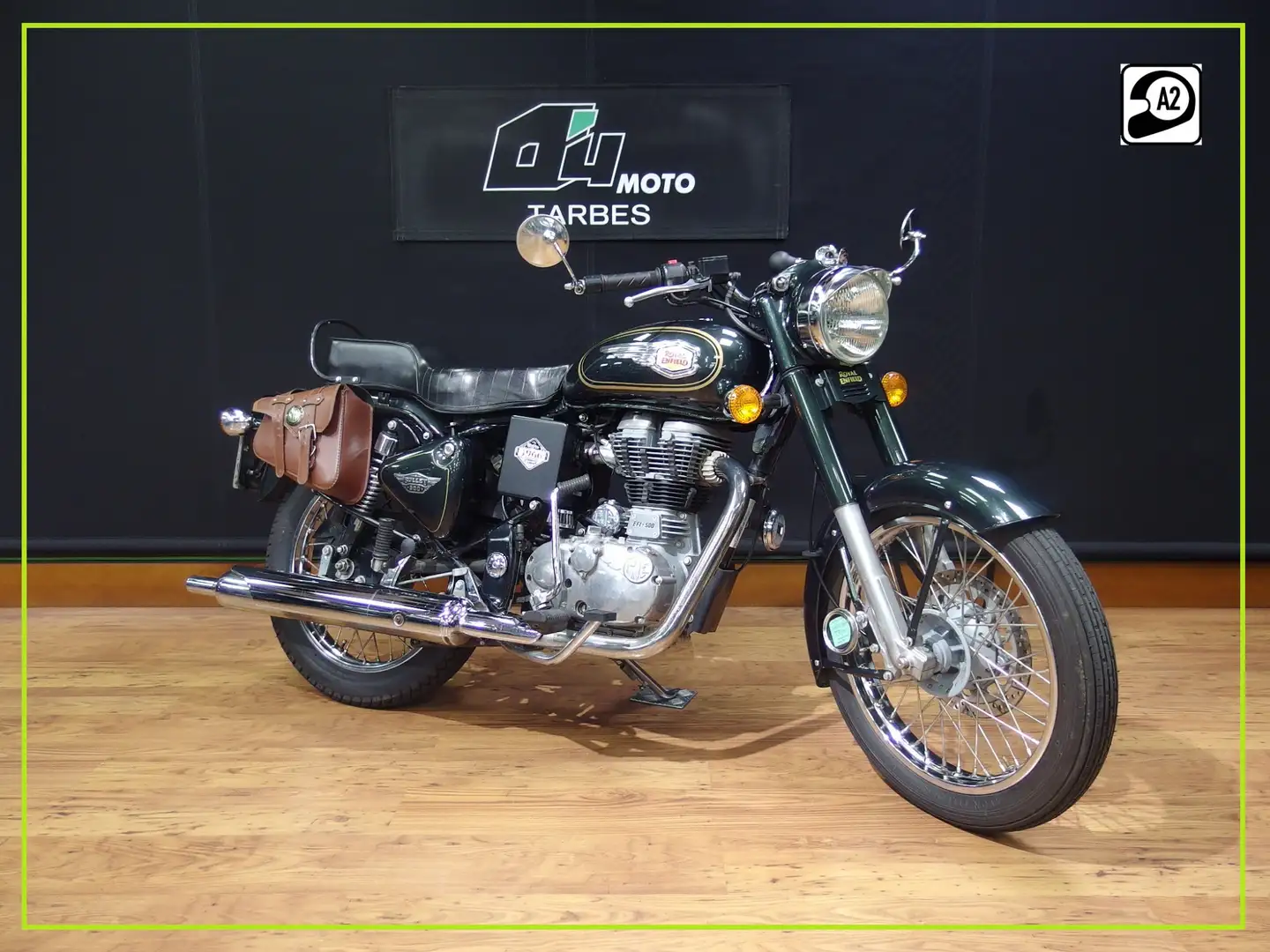 Royal Enfield Bullet 500 Verde - 1