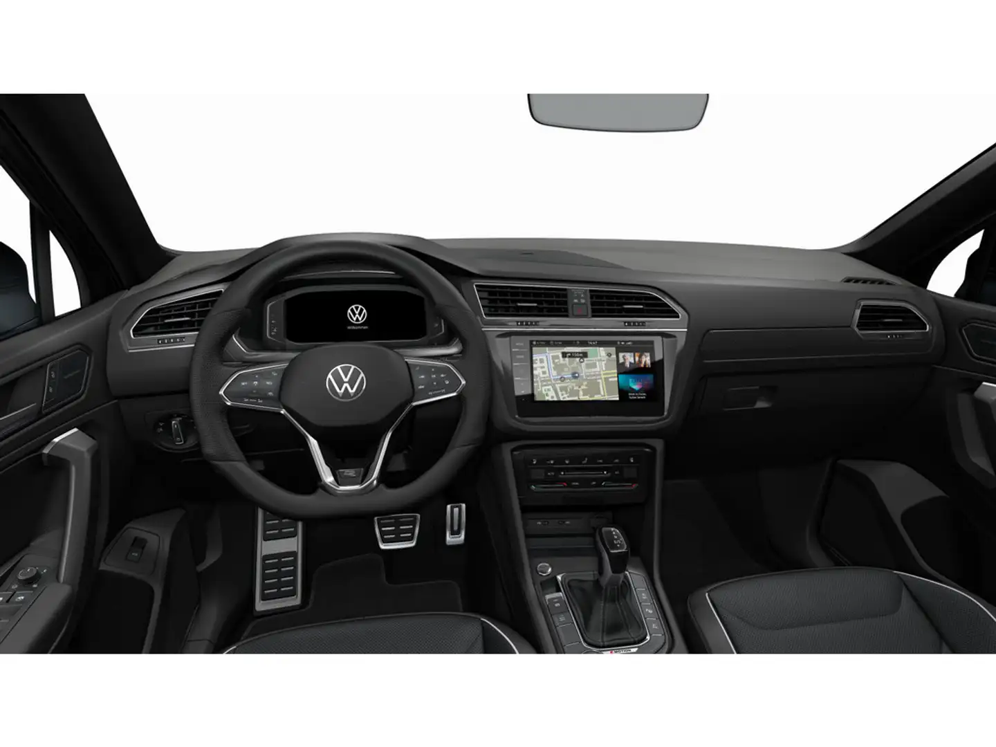 Volkswagen Tiguan Allspace 2.0 TDI 4M R-Line "Black Style" Schwarz - 2