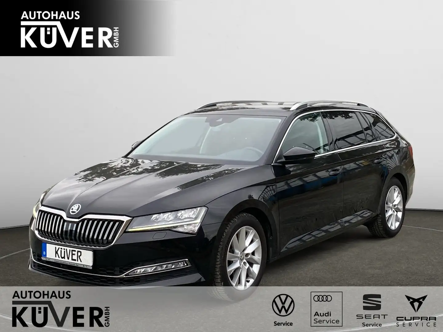 Skoda Superb Combi 2,0 TSI DSG 4x4+GRA+LED+Shzg.+PDC Schwarz - 1
