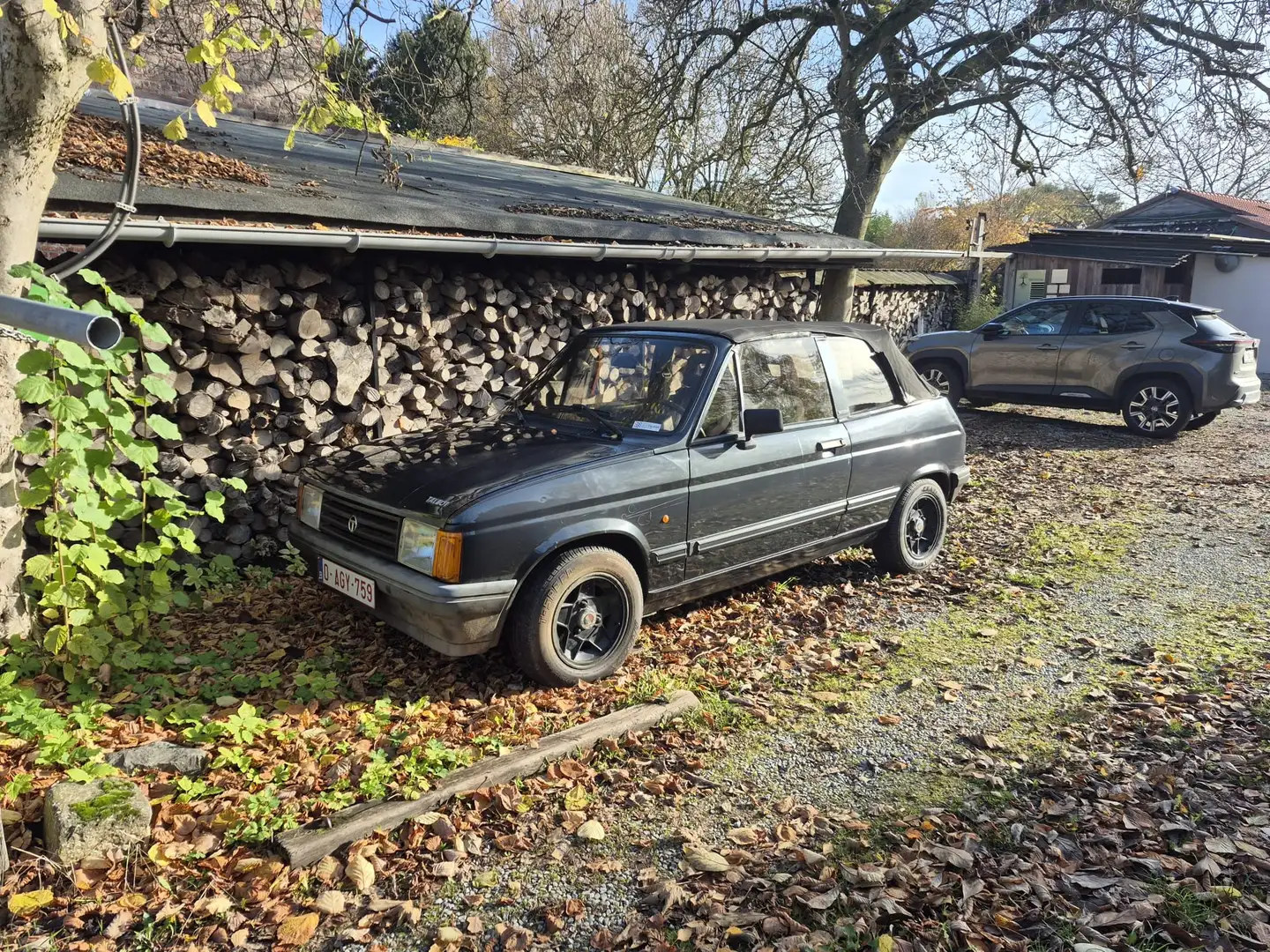 Talbot Samba cabriolet Zwart - 2