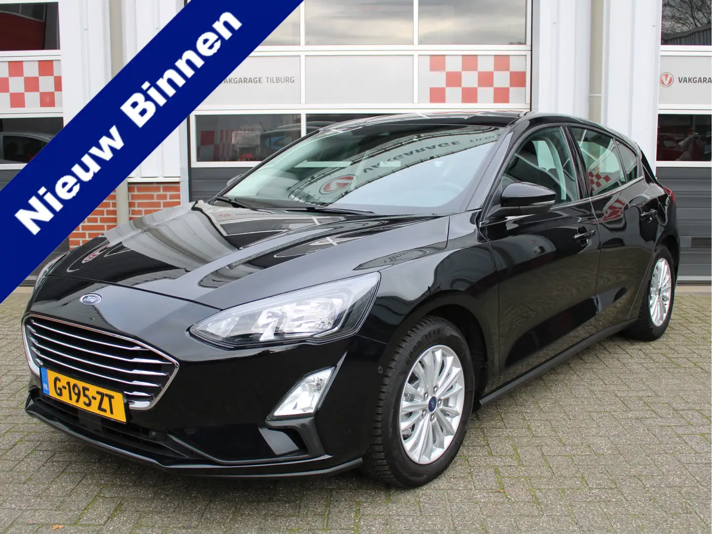 Ford Focus 1.0 EcoBoost 126pk Titanium Business 1e Eig/Dealer Noir - 1