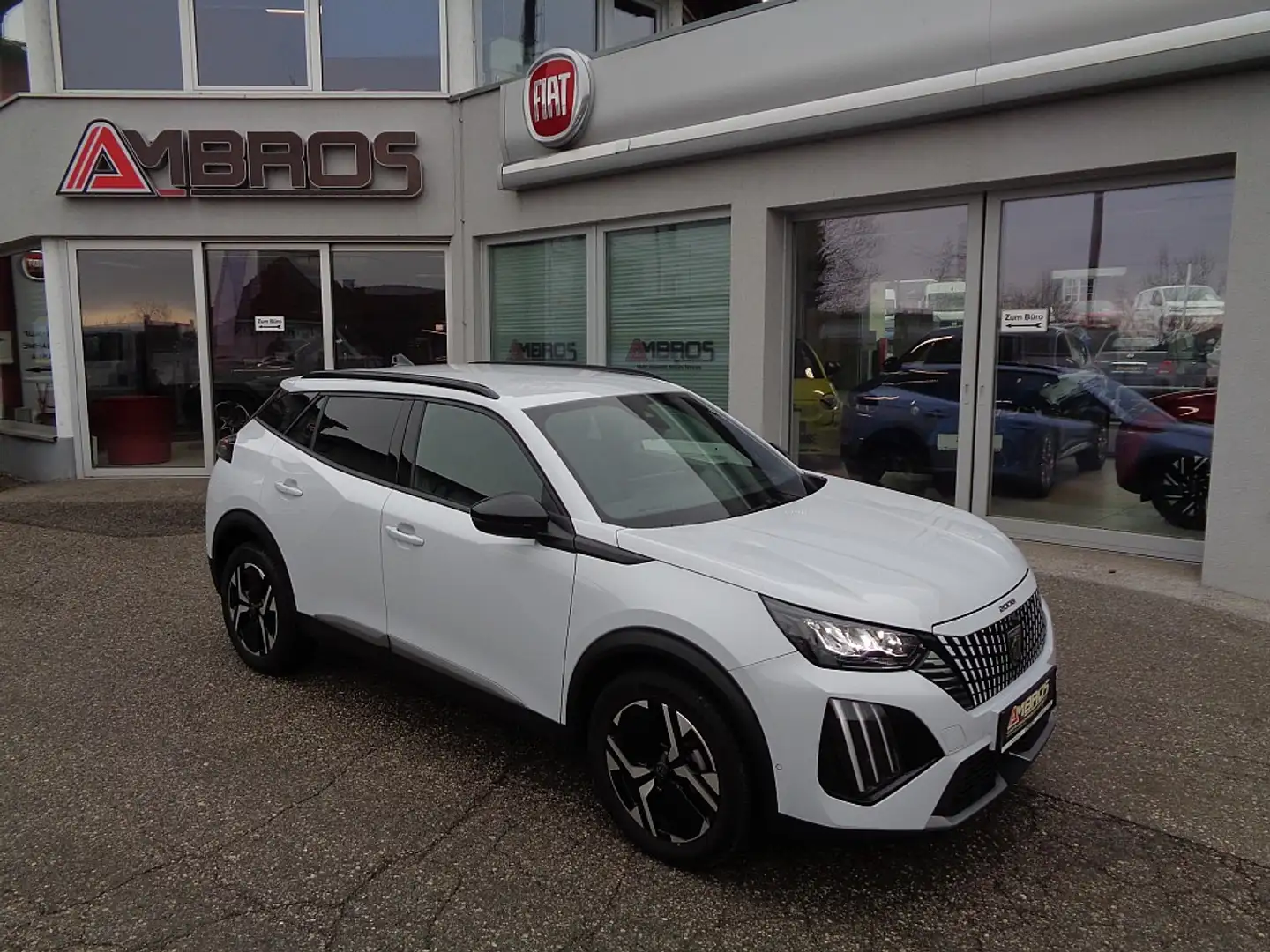 Peugeot 2008 PureTech 100 S&S Allure 6-Gang-Manuell Weiß - 1