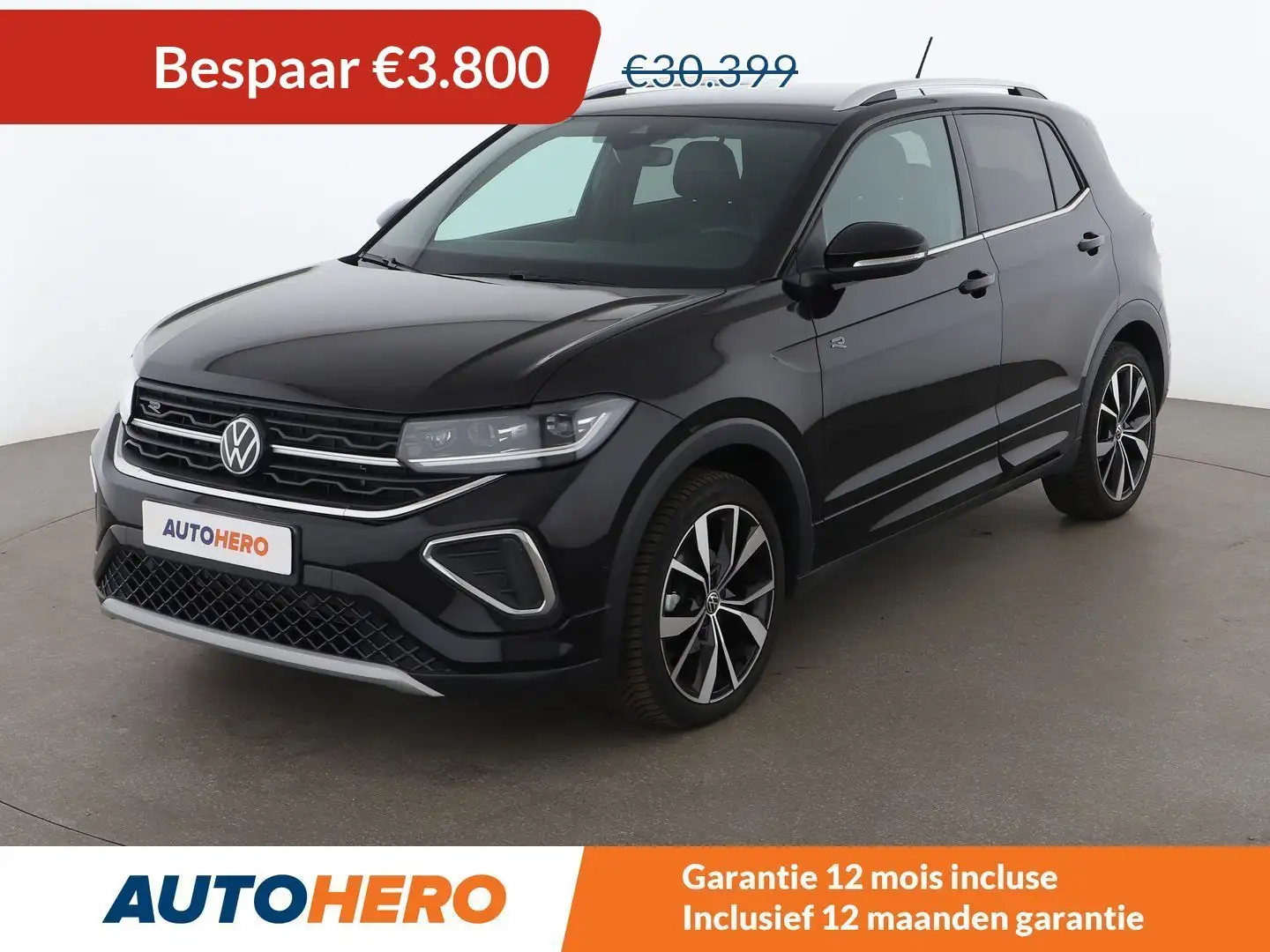 Volkswagen T-Cross 1.5 TSI ACT R-Line Zwart - 1