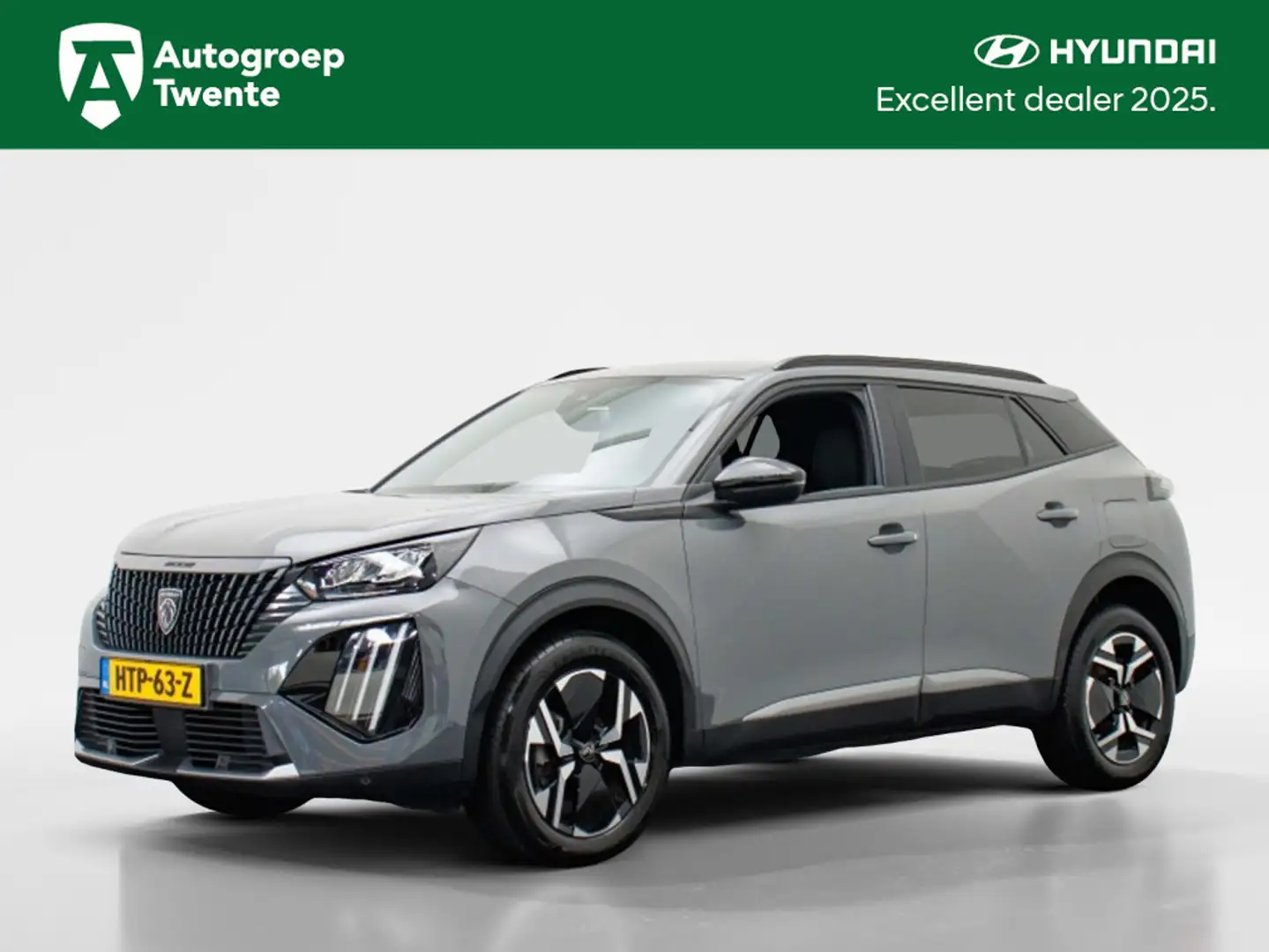 Peugeot 2008 1.2 PureTech Allure | Private lease 499,- pm Grijs - 1