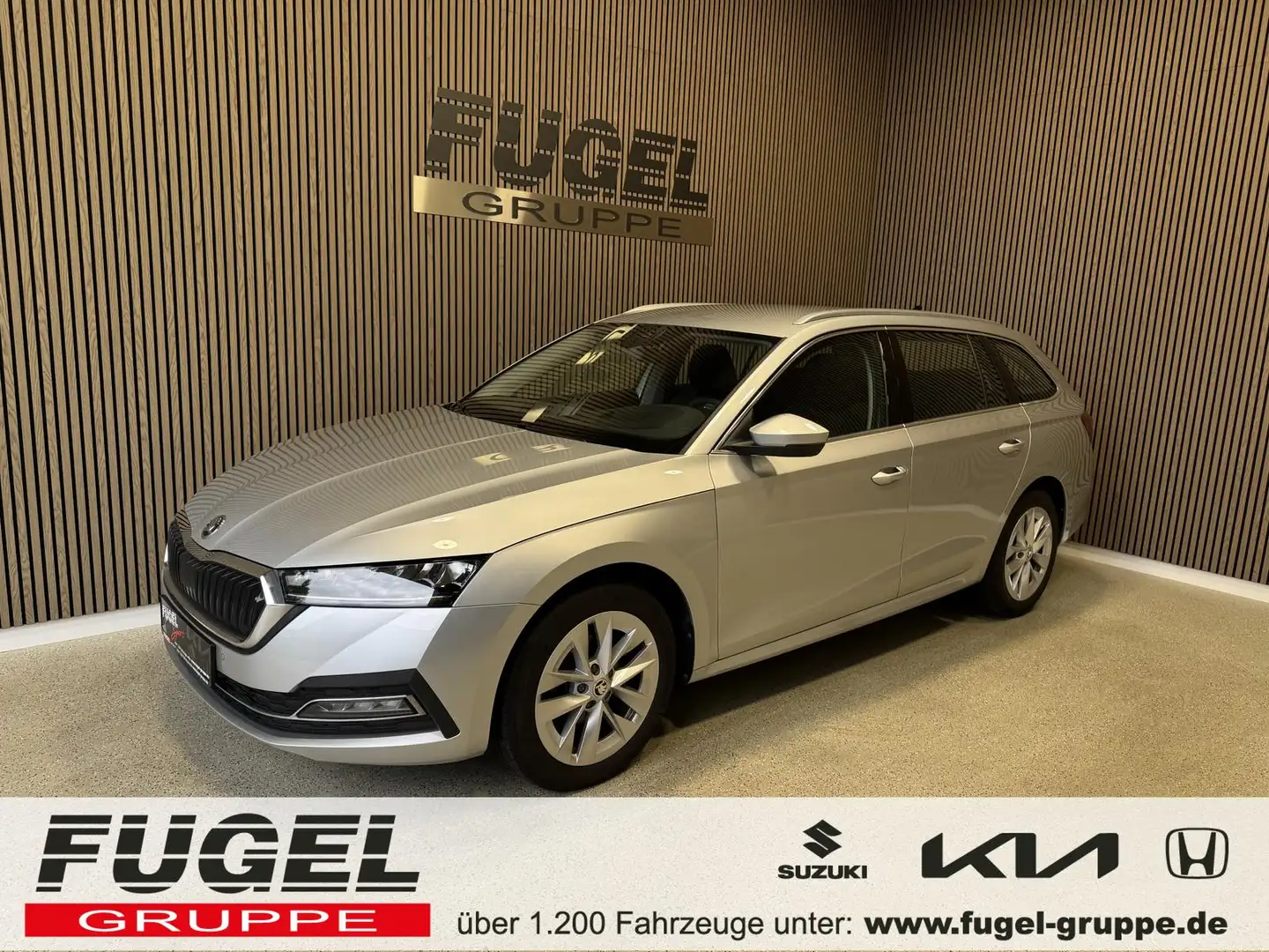Skoda Octavia 2.0 TDI DSG Style SHZ|virt.Cock.|HuD|LED|Navi Argent - 1