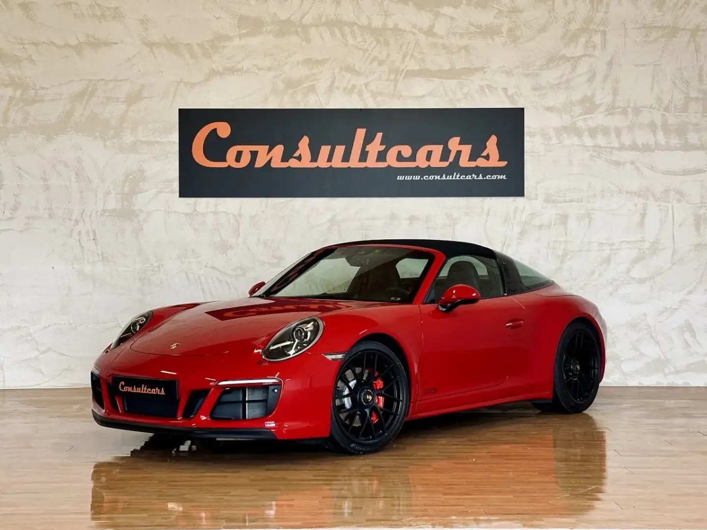 Porsche 991 911 991.2 targa 4 GTS Rot - 1
