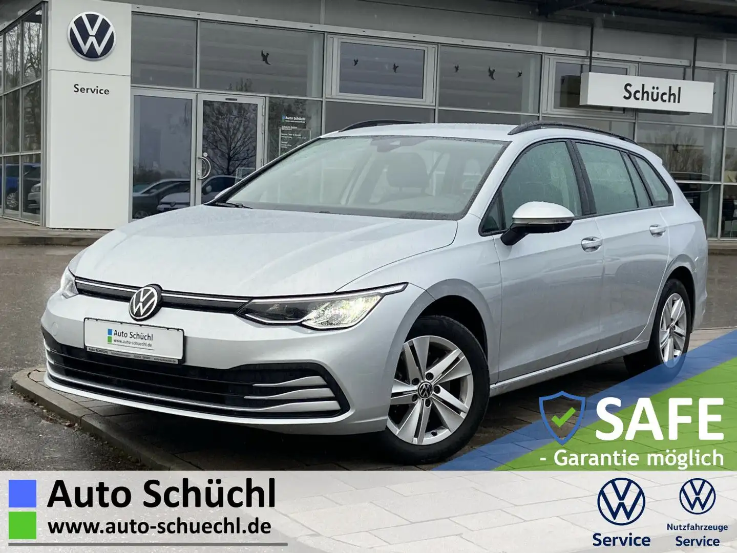 Volkswagen Golf Variant 2.0 TDI LIFE STANDHEIZUNG+4xSHZ+AHK Silber - 1