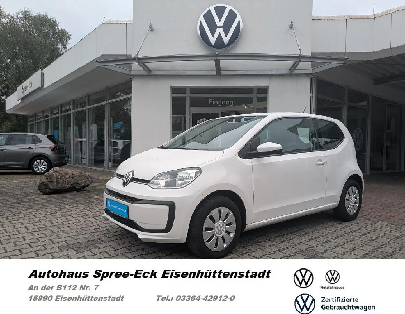 Volkswagen up! up! 1.0 move up! *Klima,Bluetooth* Weiß - 1