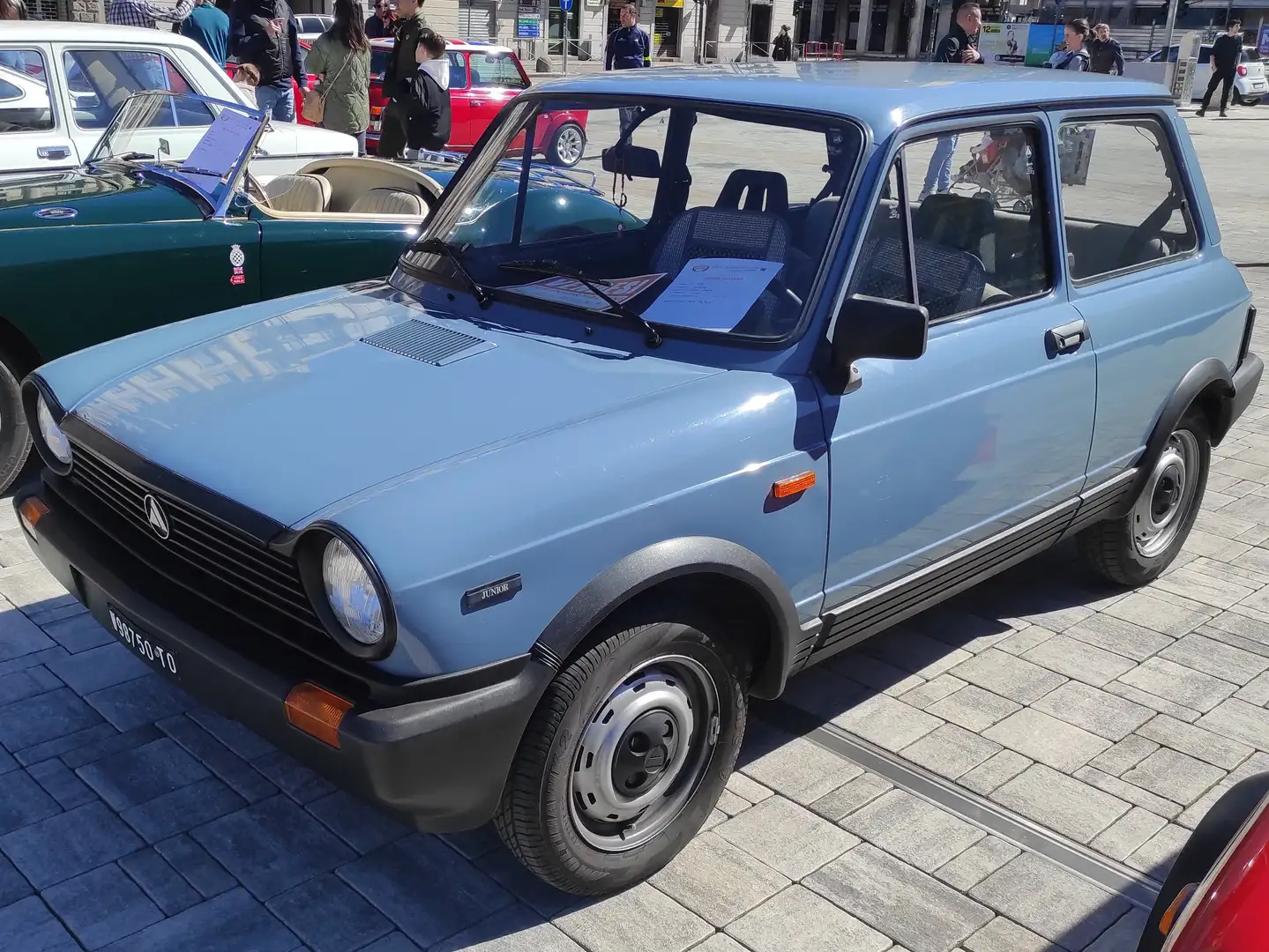 Autobianchi A 112 junior Modrá - 2