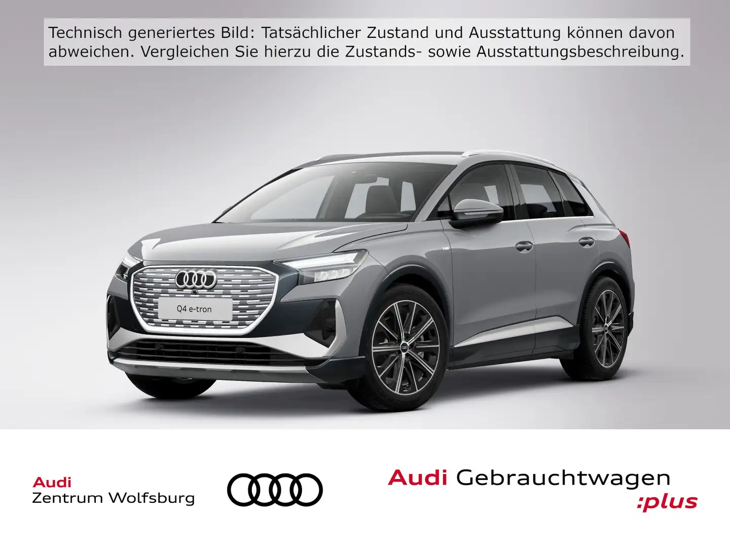 Audi Q4 e-tron Q4 45 e-tron quattro Rückkam/Multilenk/Sitzhzg Grau - 1