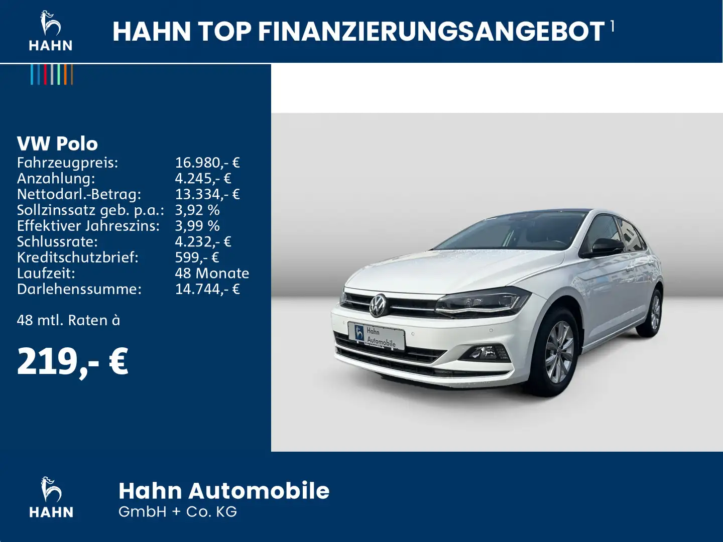 Volkswagen Polo 1.6TDI DSG Highline ACC LED Navi Sitzh Cam Weiß - 2