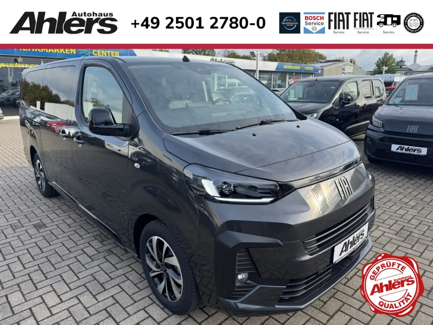 Fiat Ulysse L3+AUTOMATIK+NAVI+AHK+KAMERA+8SITZER+SITZHEIZUNG+ Grau - 1