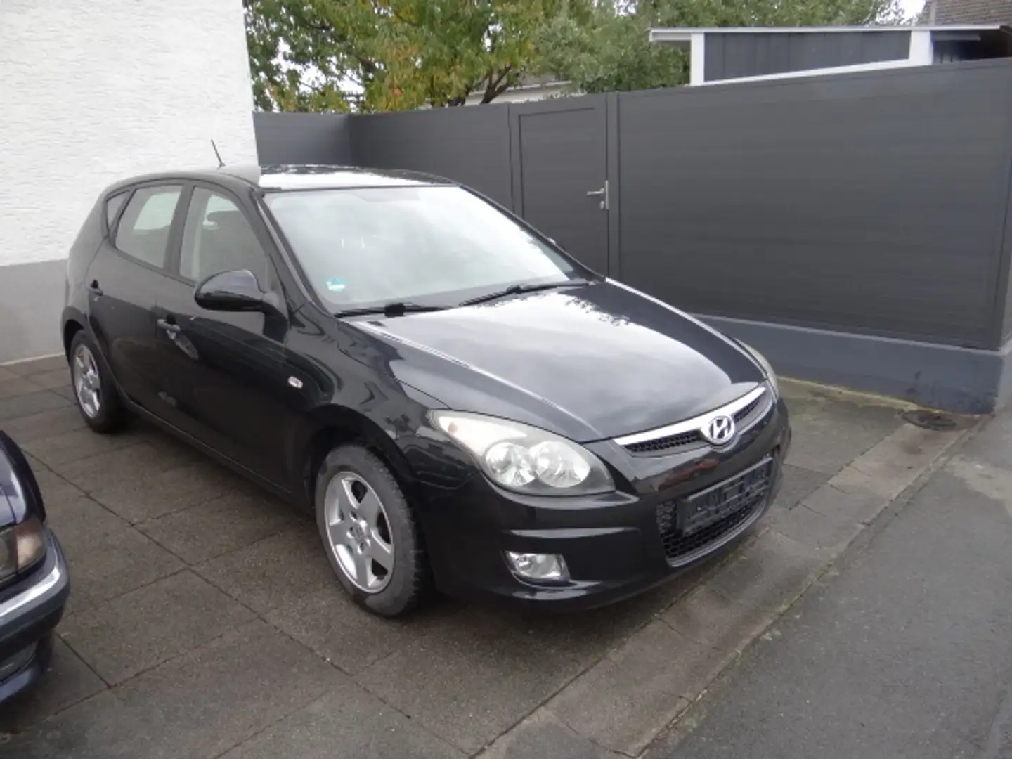 Hyundai i30 i30, 1-Hand, Klima, SHZ, FB/ZV, Alu, TÜV neu. Negro - 1