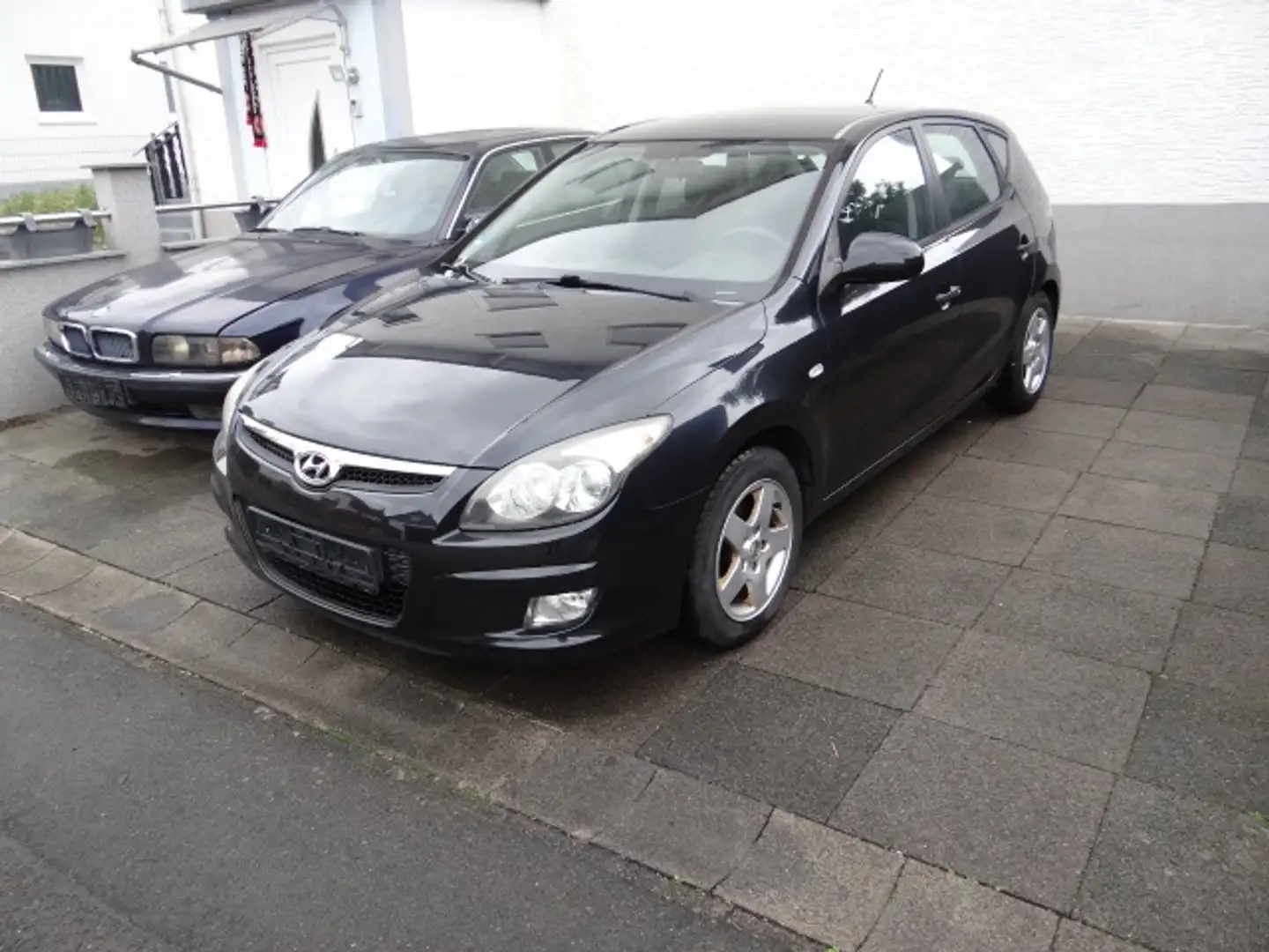 Hyundai i30 i30, 1-Hand, Klima, SHZ, FB/ZV, Alu, TÜV neu. Negro - 2