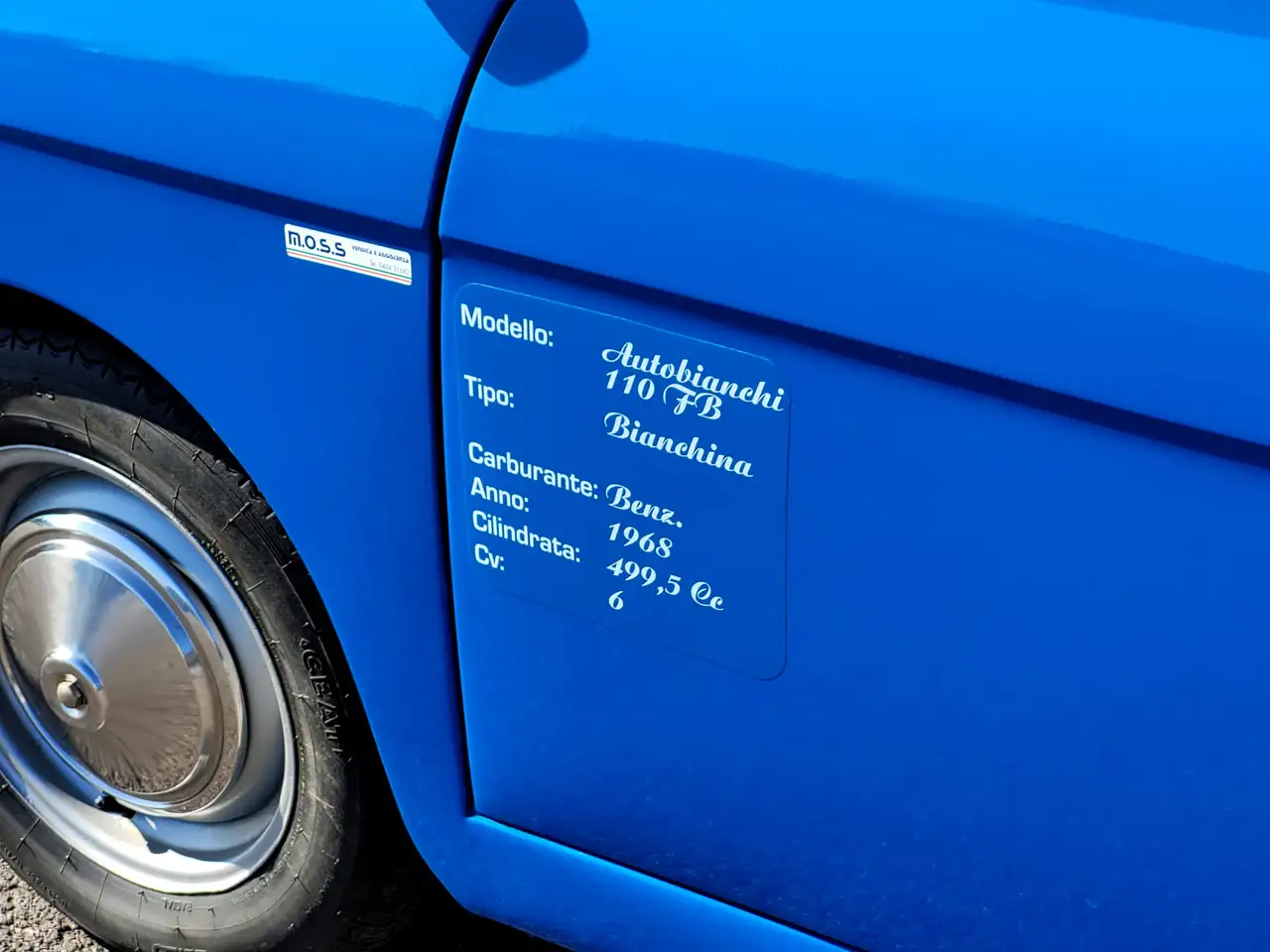 Autobianchi Bianchina | Documenti originali, foto 6
