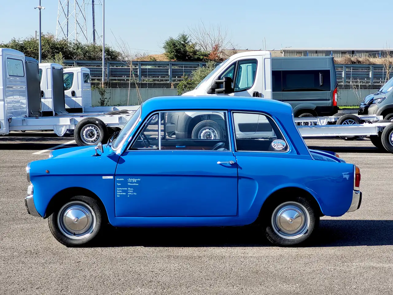 Autobianchi Bianchina | Documenti originali, foto 3