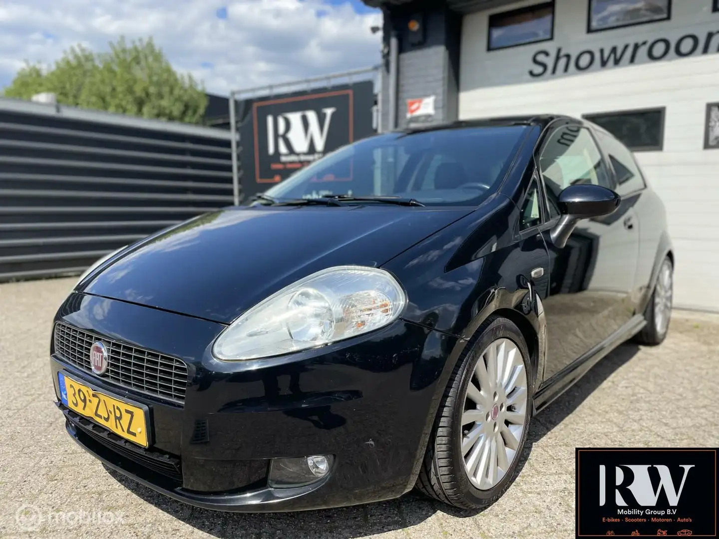 Fiat Punto 1.4 GT Turbo veel vermogen! met nieuwe APK! Negro - 1