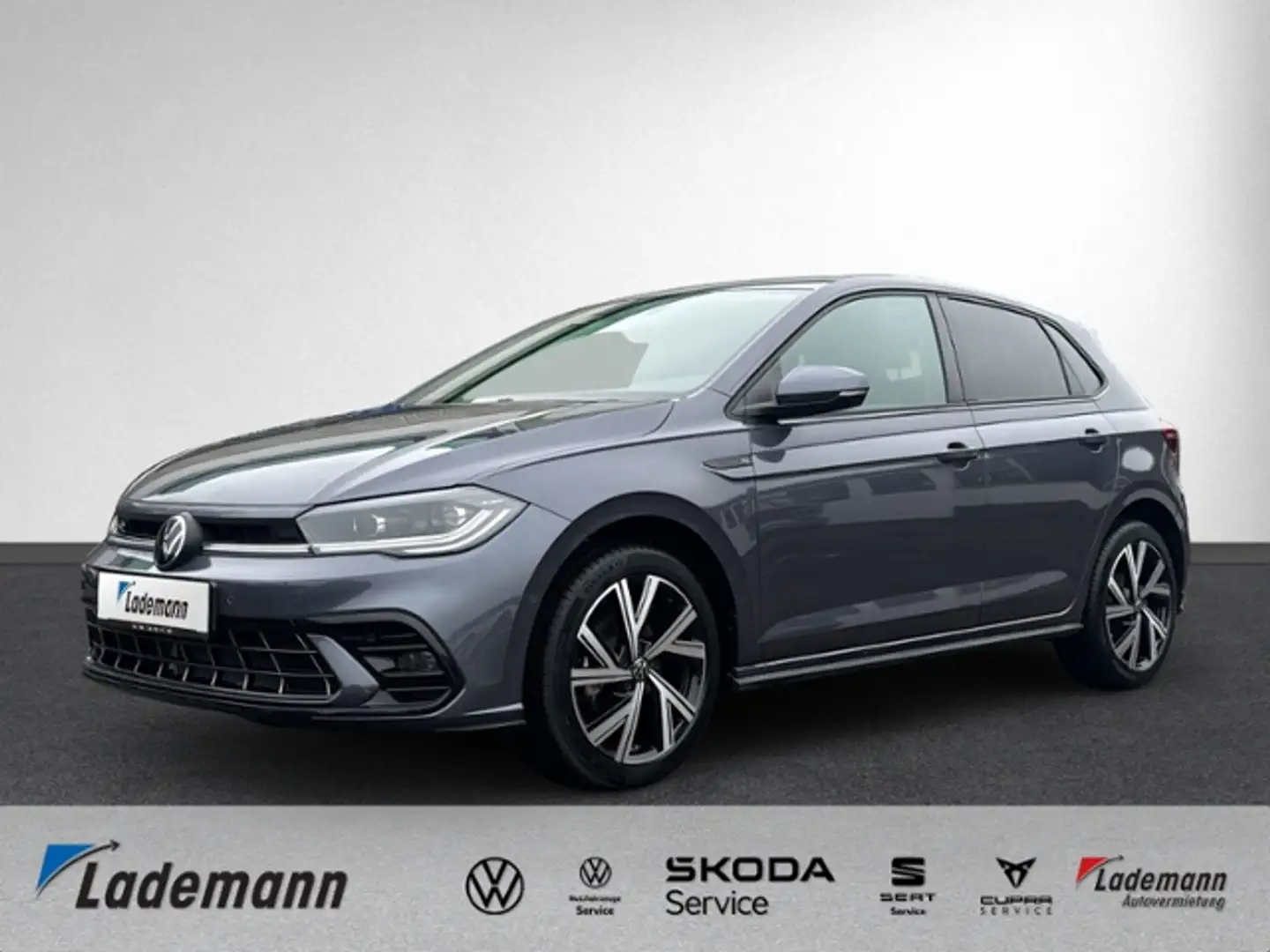Volkswagen Polo 1.0 TSI DSG R-LINE LED+KAMERA+ACC+KLIMAAUTO Grau - 1