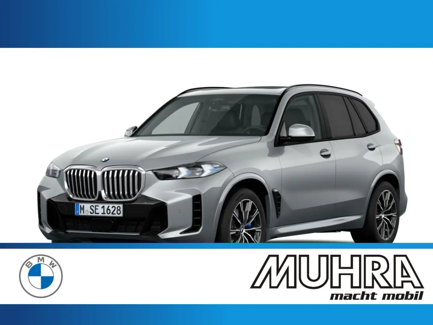 BMW X5 xDrive30d M Sport Autobahnas. Pano Sthzg. AHK Grijs - 2