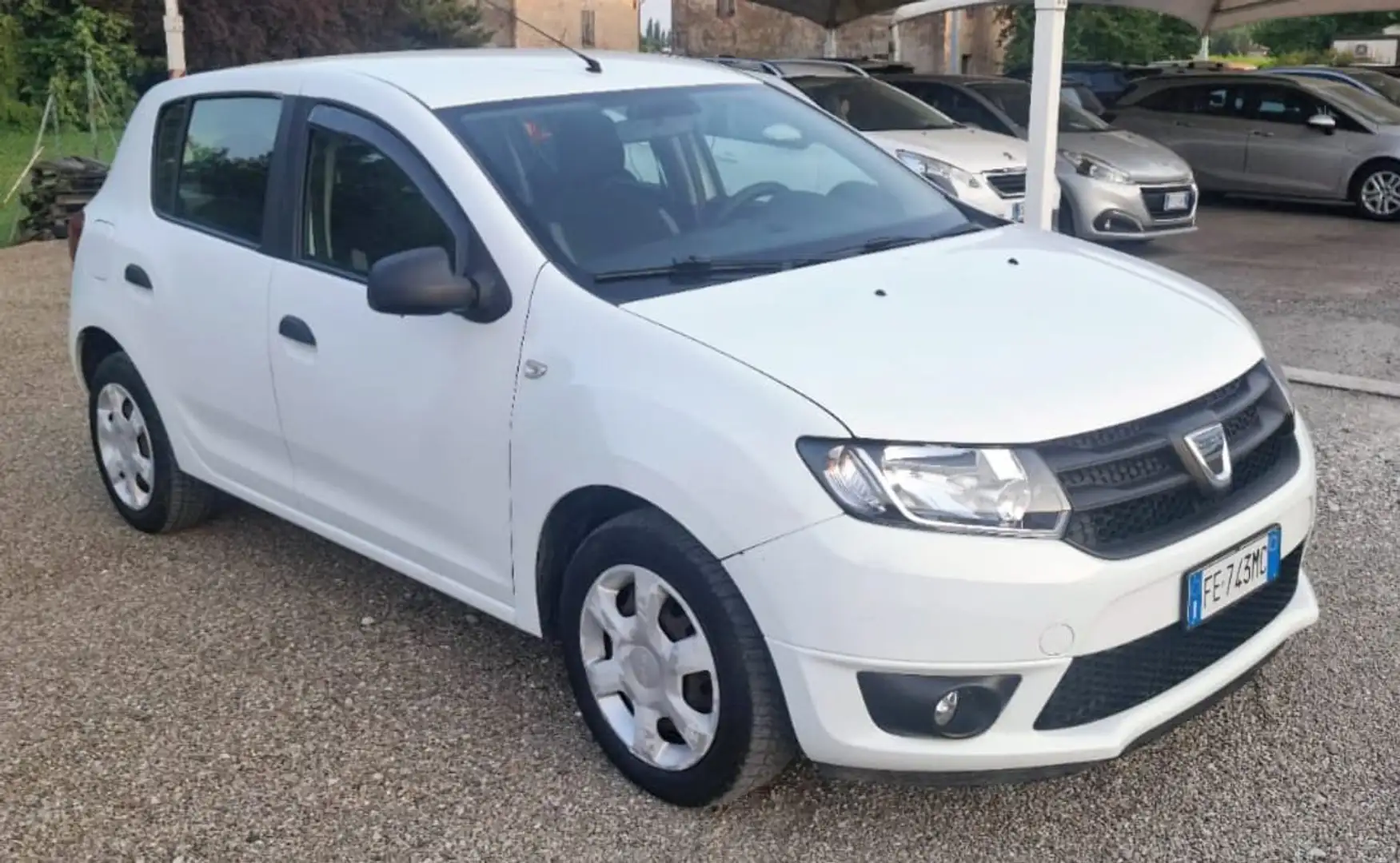 Dacia Sandero Sandero II 2013 0.9 tce Ambiance Gpl s Weiß - 1