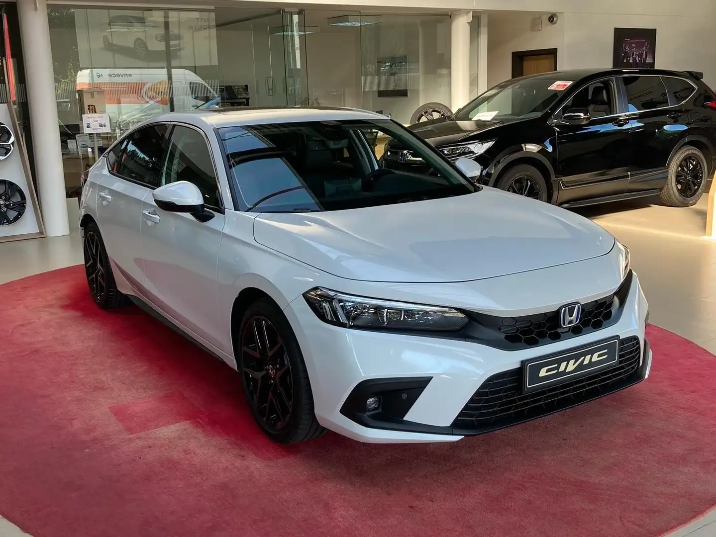 Honda Civic e:HEV 2.0 i-MMD Hybrid Advance -6946 EINDJAAR ACTI Blanc - 1