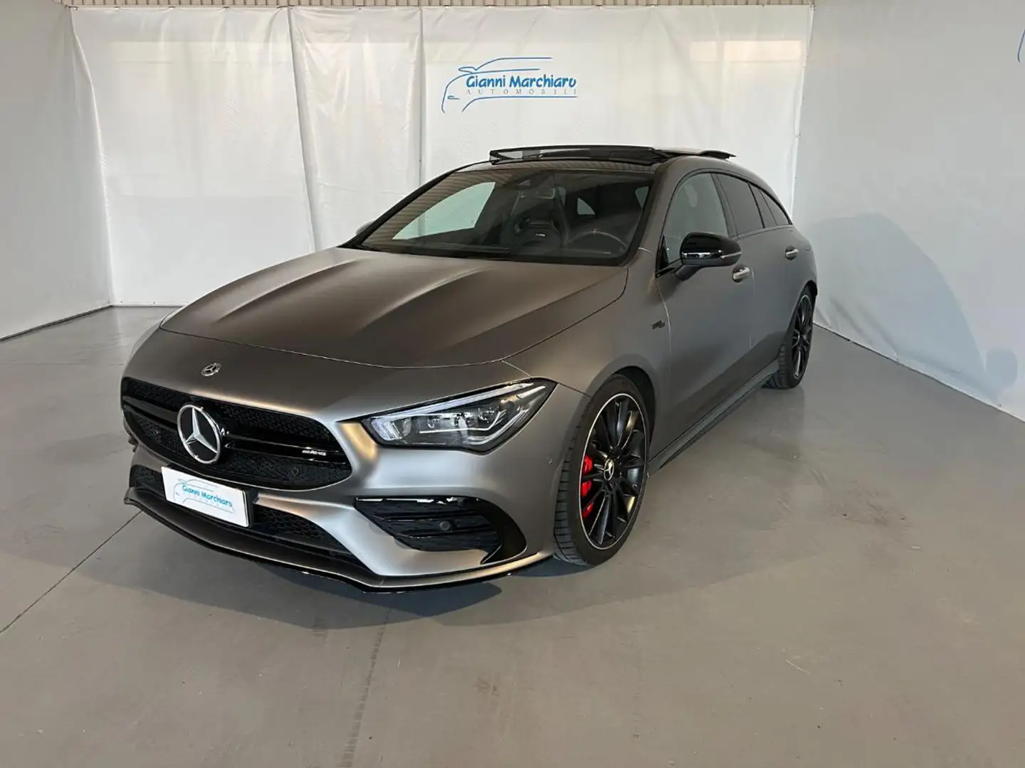 Mercedes-Benz CLA 35 AMG 4Matic Shooting Brake TETTO-SEDILI AMG-VOLANTE AMG Grigio - 1