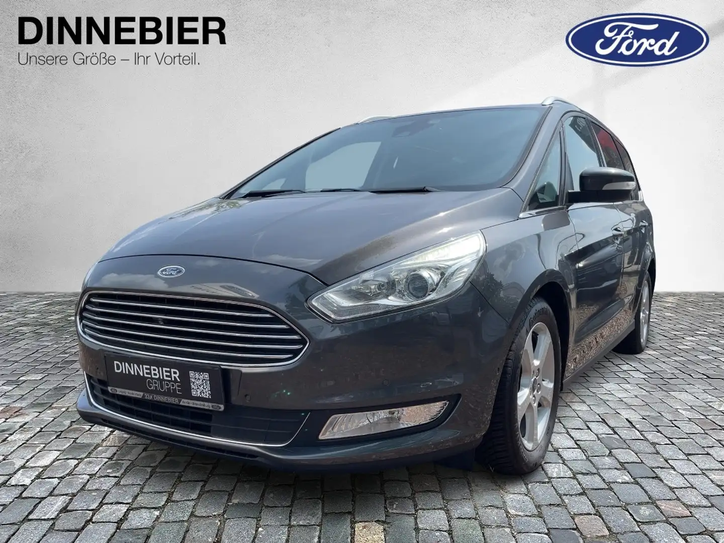 Ford Galaxy TITANIUM+Navi+ParkA.+7Sitzer+Pano+GJR Grijs - 2