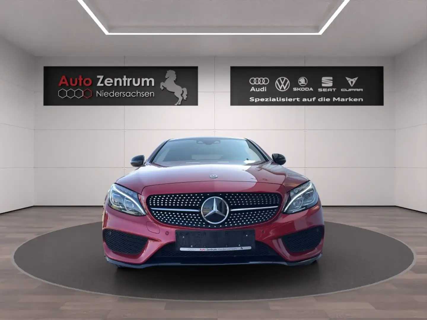 Mercedes-Benz C 300 Coupe 9G-TRON AMG Line Burmester*PANO*Head*Kamera Rosso - 2