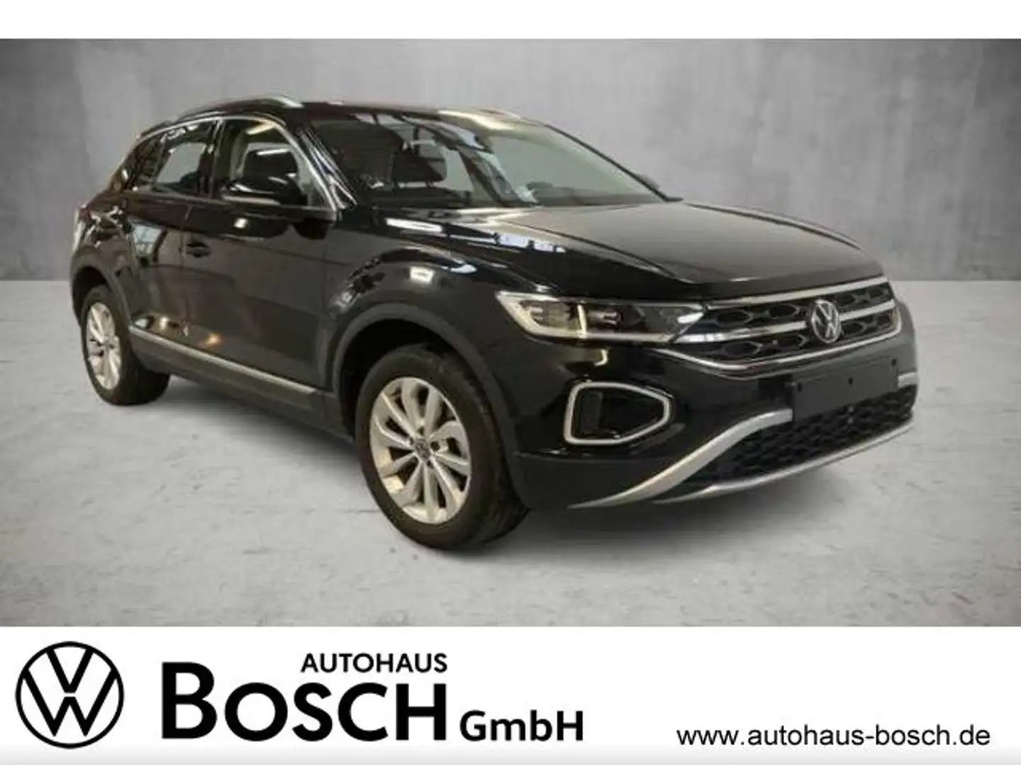 Volkswagen T-Roc 1.5 TSI Style DSG ACC RFK SHZ el. Heckklappe Schwarz - 1