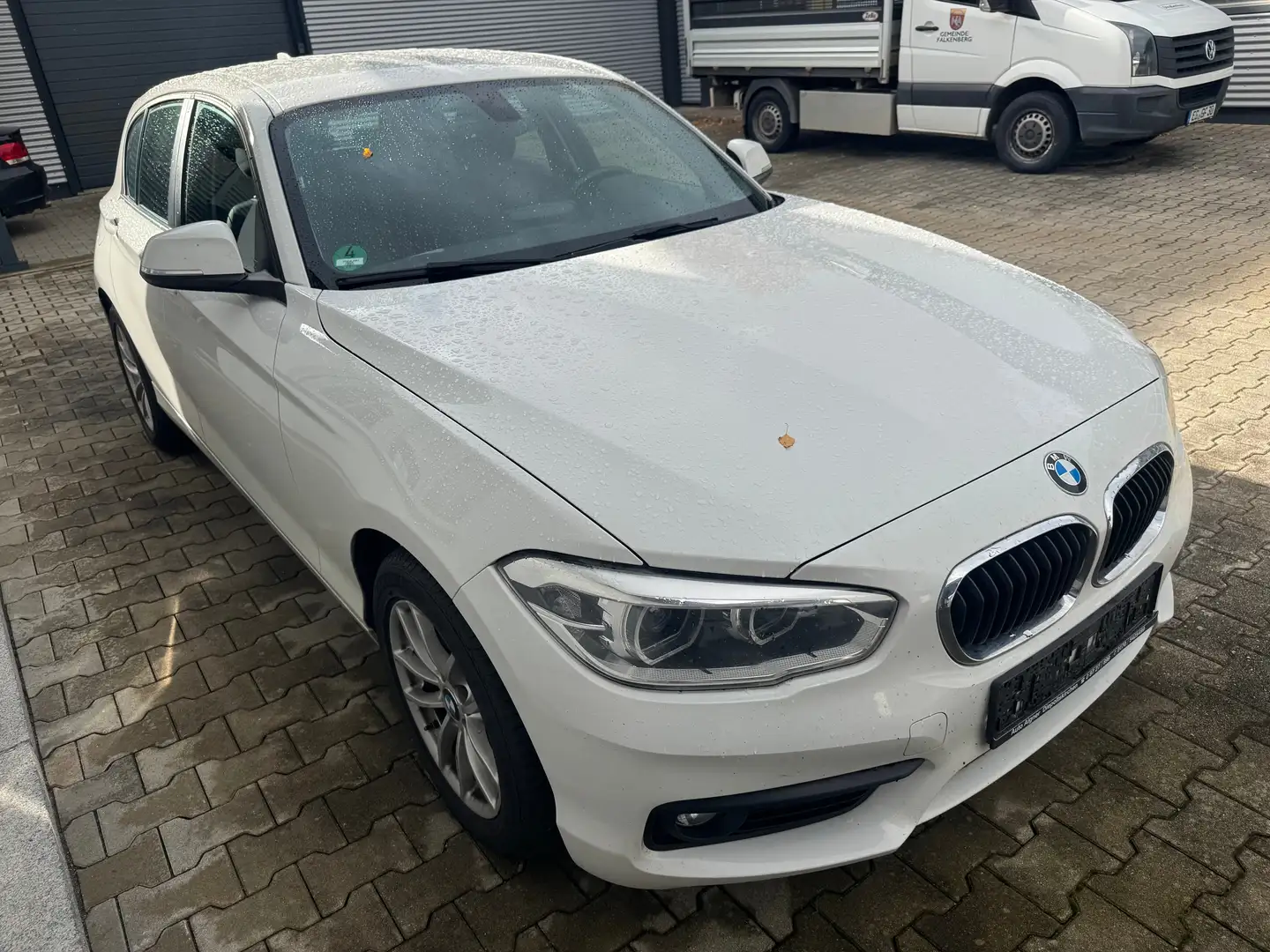 BMW 118 118 d Advantage Weiß - 1