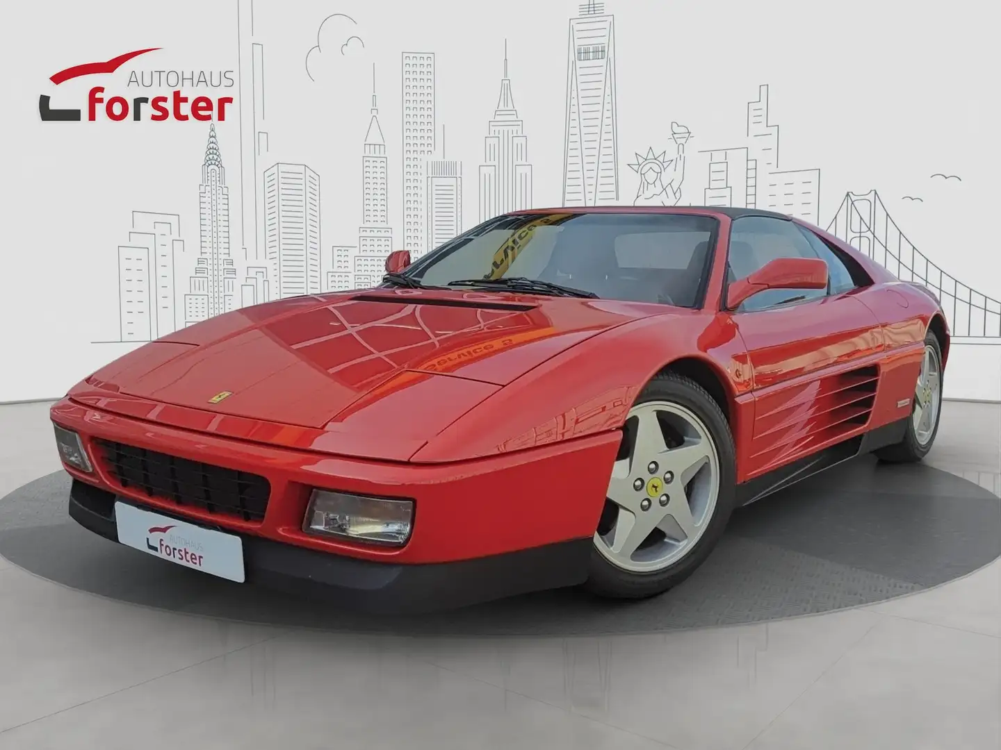 Ferrari 348 ts Note 2+ Unfallfrei 13.900 km 2.Hand Rojo - 1