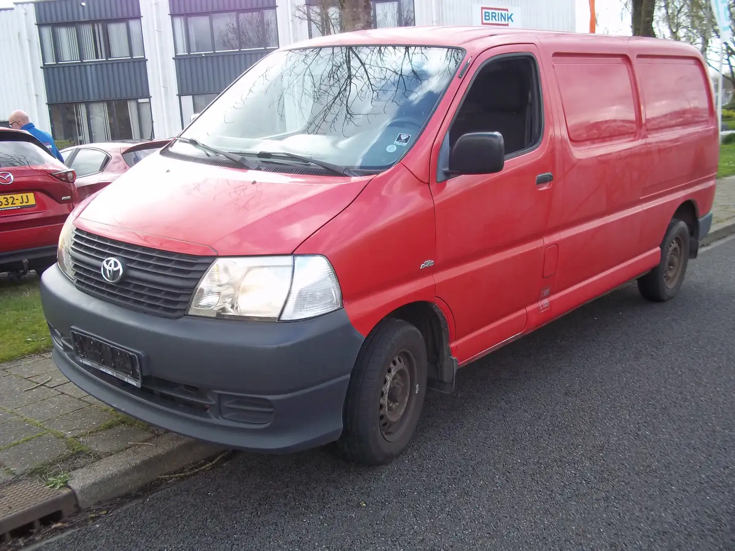 Toyota Hiace lang model Red - 1