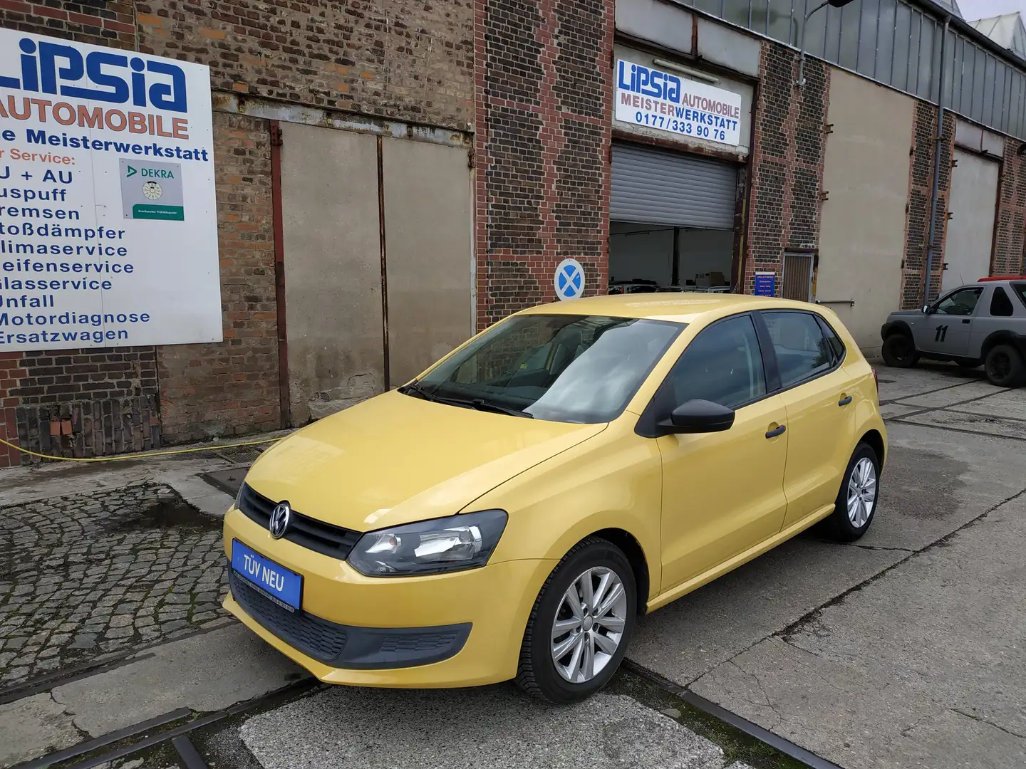 Volkswagen Polo 1.2/ TÜV NEU/ Allwetter-ALU/ Rückfahrkamera Gelb - 1