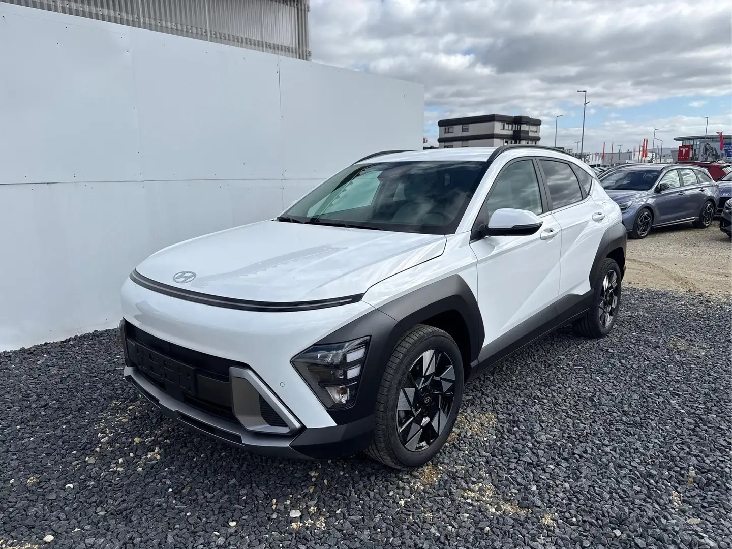 Hyundai KONA PREMIUM PLUS NAVI RFK PDC SMART KEY SHZ 1.6 T-G... Weiß - 1